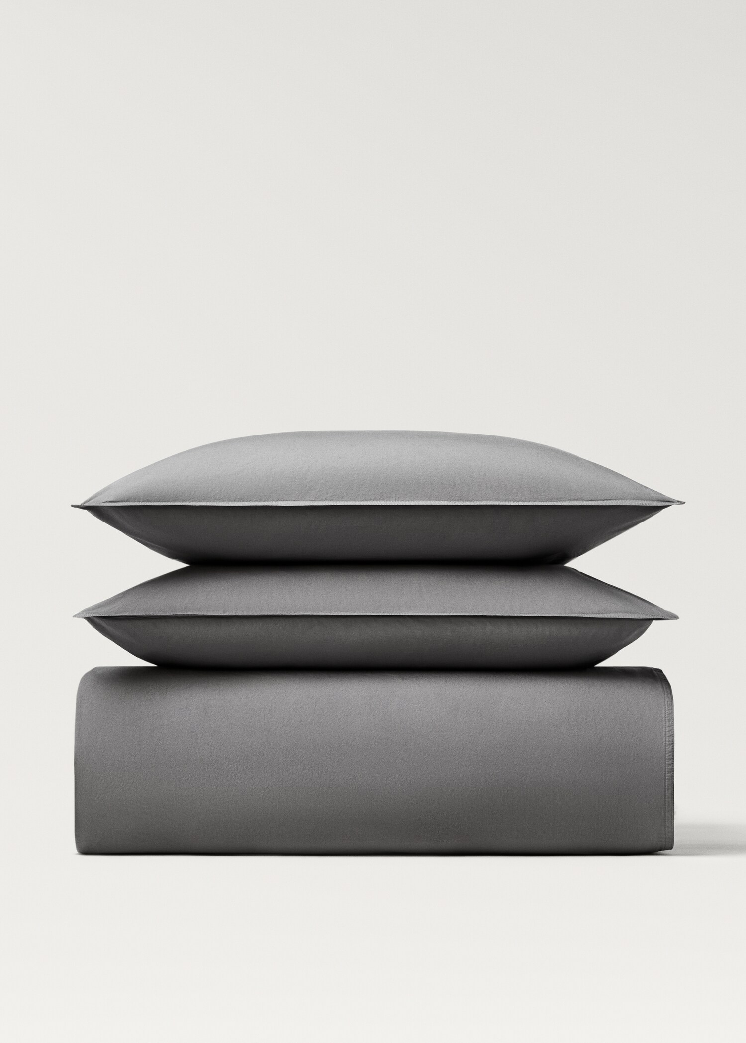 Cotton poplin double-stitched children's duvet cover for 150/160 cm bed - Article without model