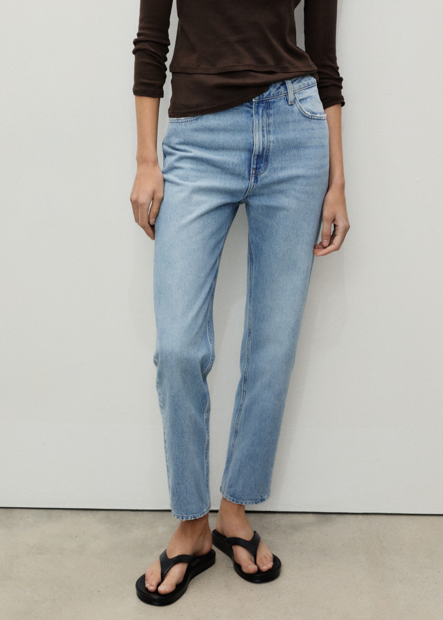 Mom2000 high-rise jeans - Medium plane