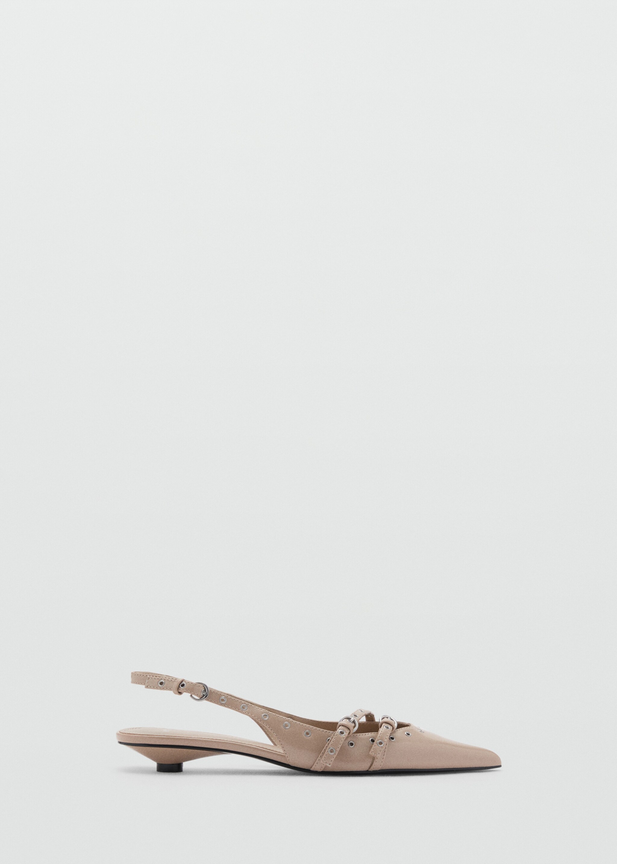 Die-cut kitten shoes - Article without model, Ice Grey. Ref: 87013274-00.