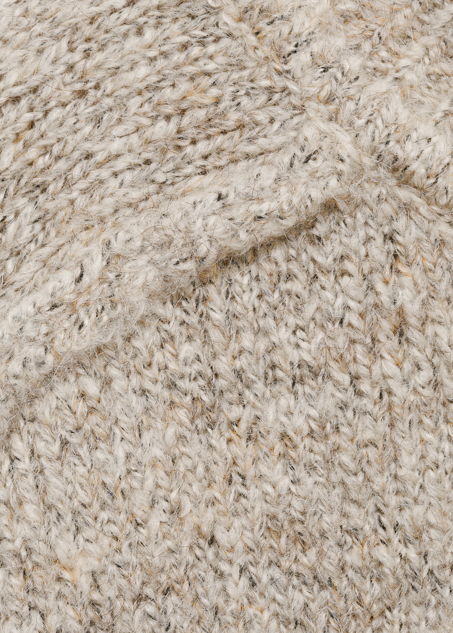 Knitted sweater with perkins neck - Details of the article 8