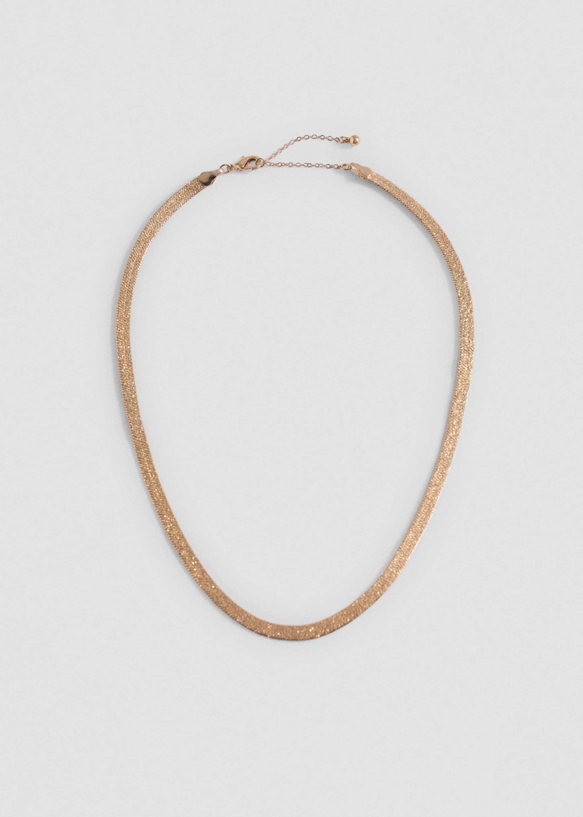 Snake chain necklace - Article without model, Gold. Ref: 87013286-00.