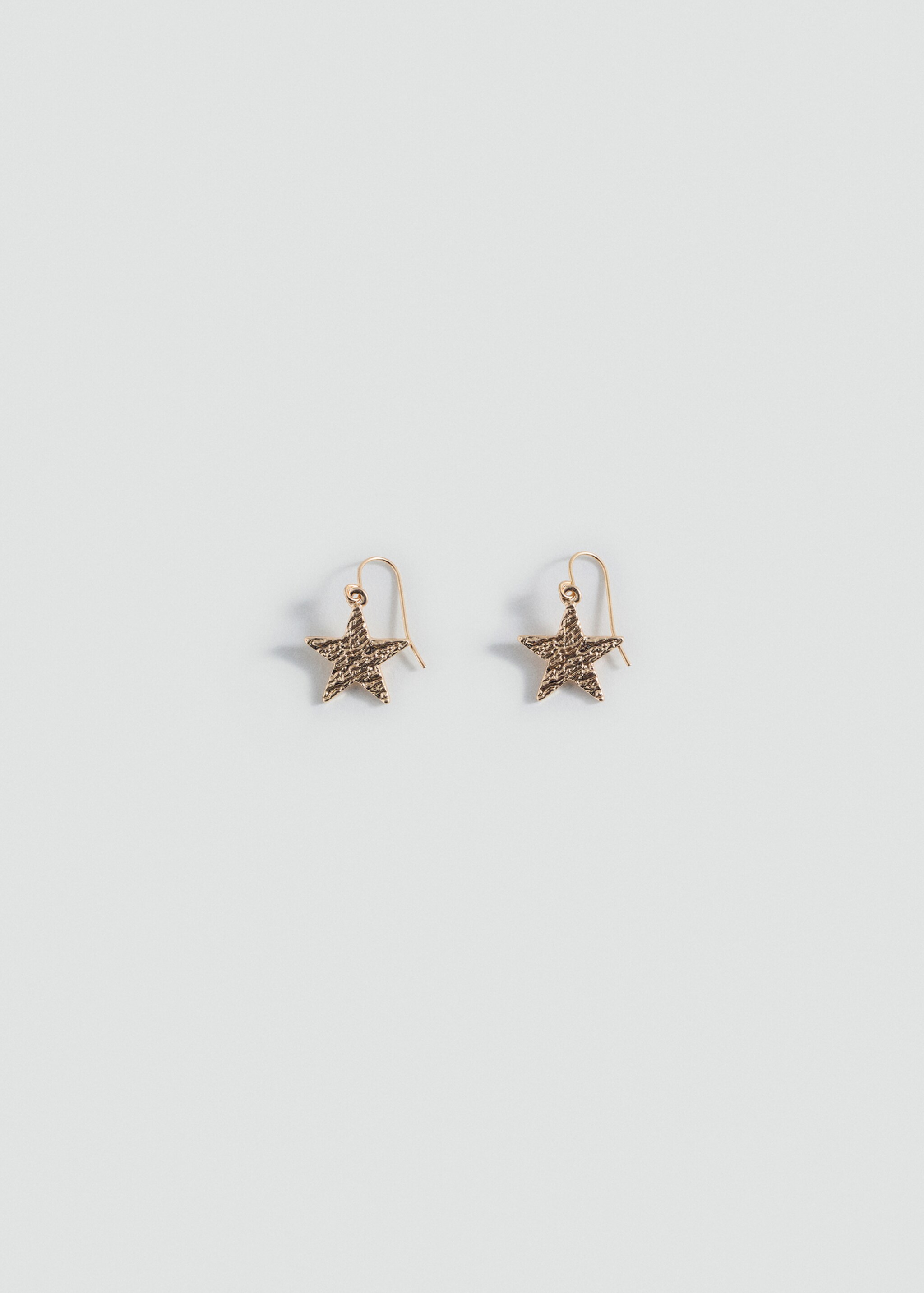 Stars earrings - Article without model, Gold. Ref: 87013293-00.