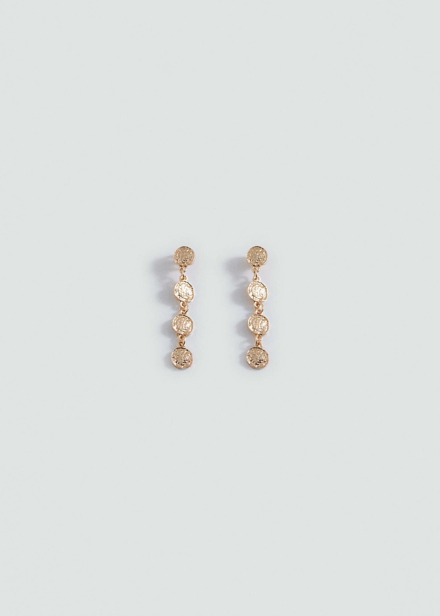 Lange Münz-Ohrringe - Artikel ohne Model