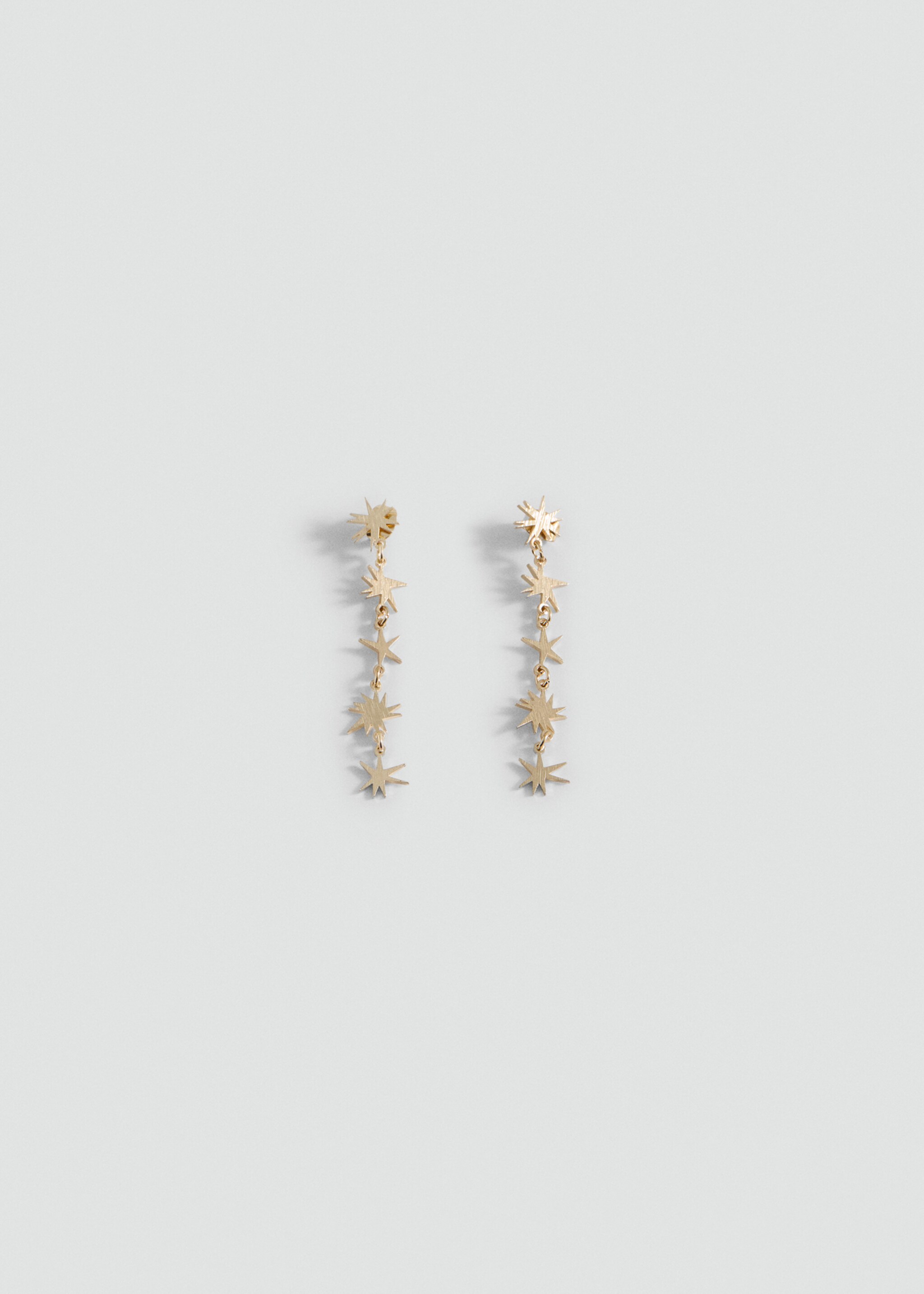 Long pendant earrings - Article without model, Gold. Ref: 87013296-00.