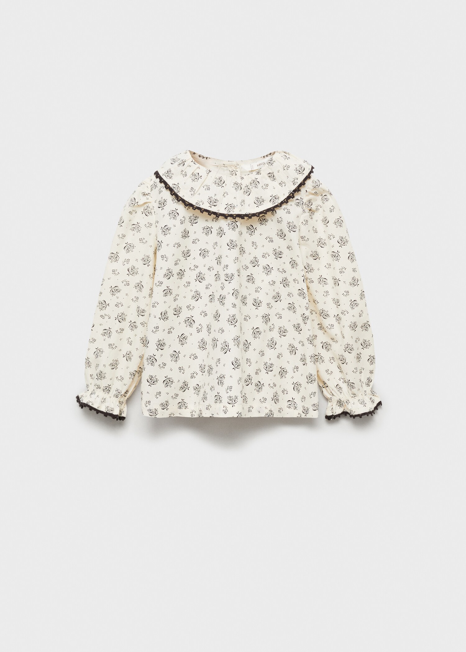 Blouse à fleurs coton - Article sans modèle