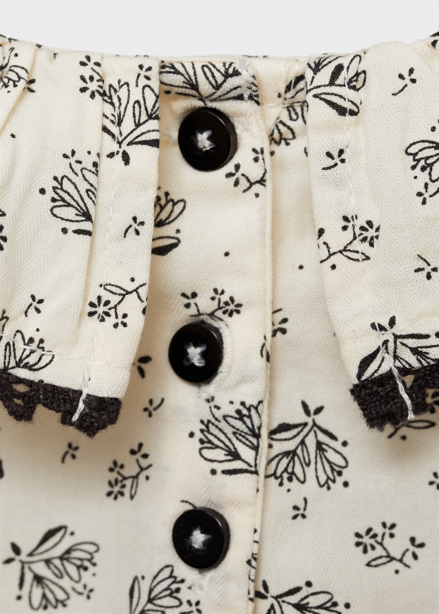 Blouse à fleurs coton - Détail de l'article 0