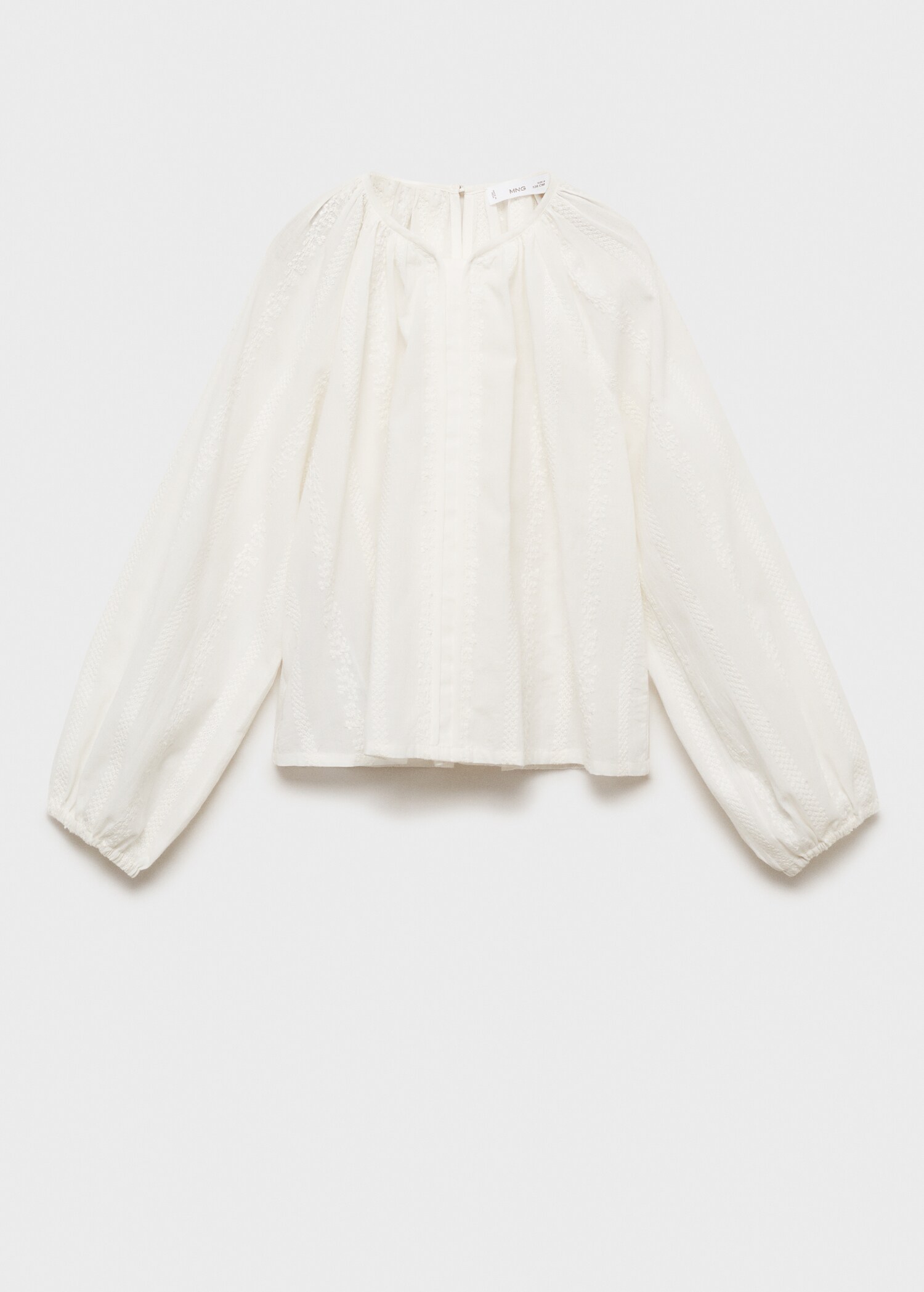 Blusa algodón detalles bordados - Artículo sin modelo