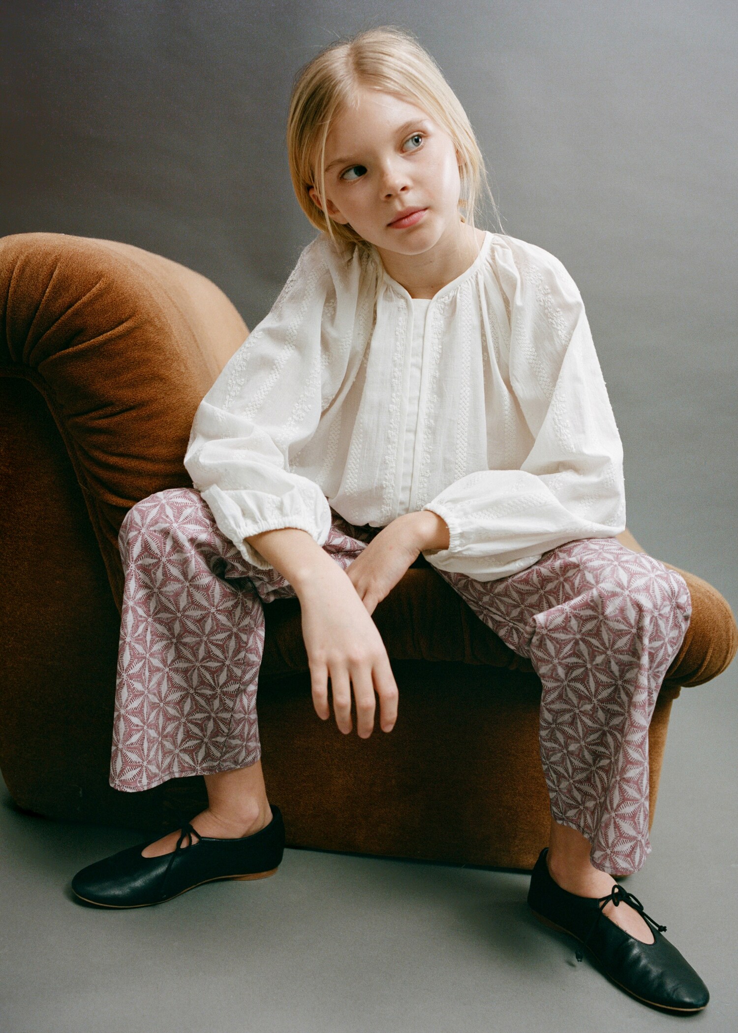 Blusa algodón detalles bordados - Detalle del artículo 6