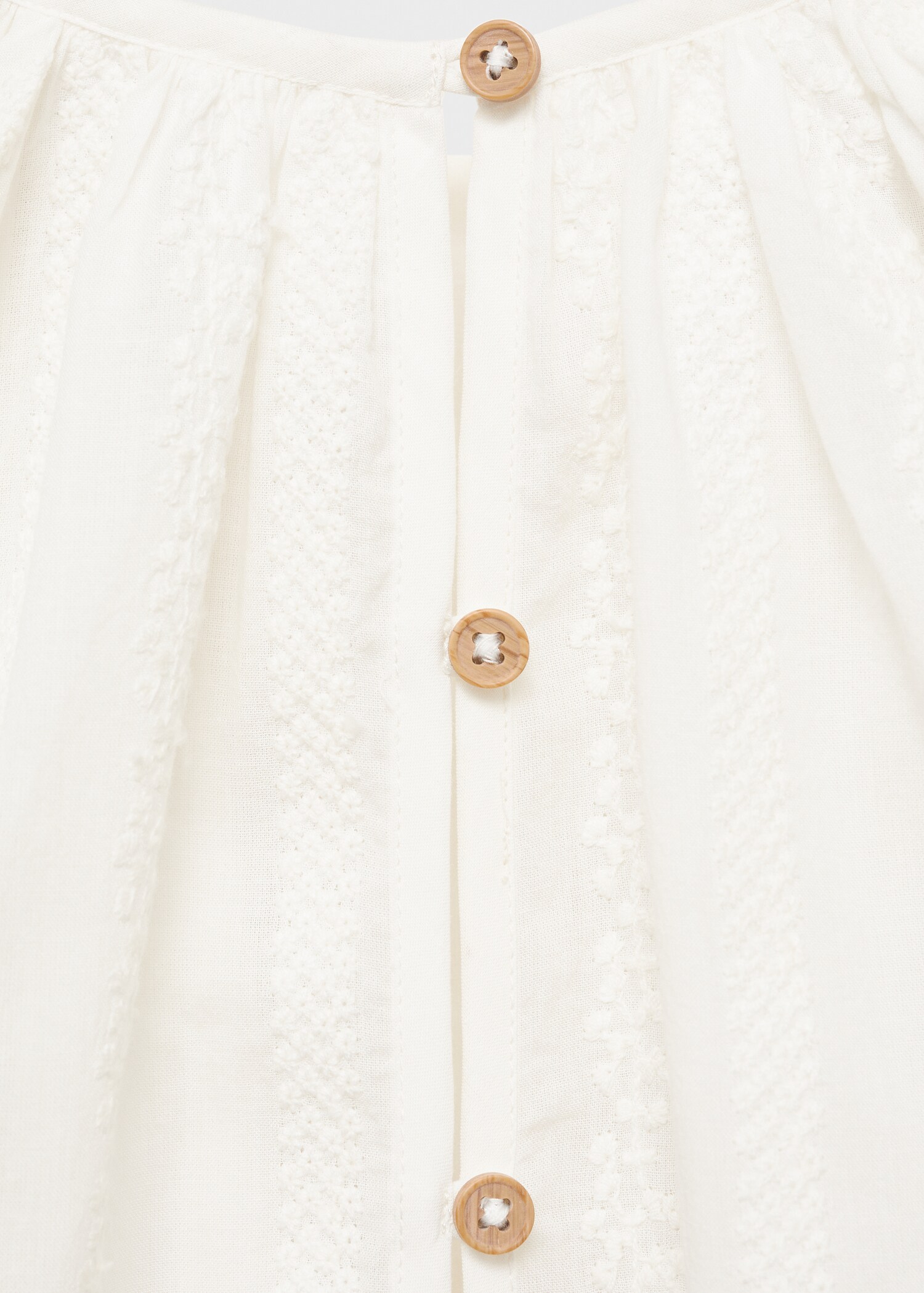 Blusa algodón detalles bordados - Detalle del artículo 8