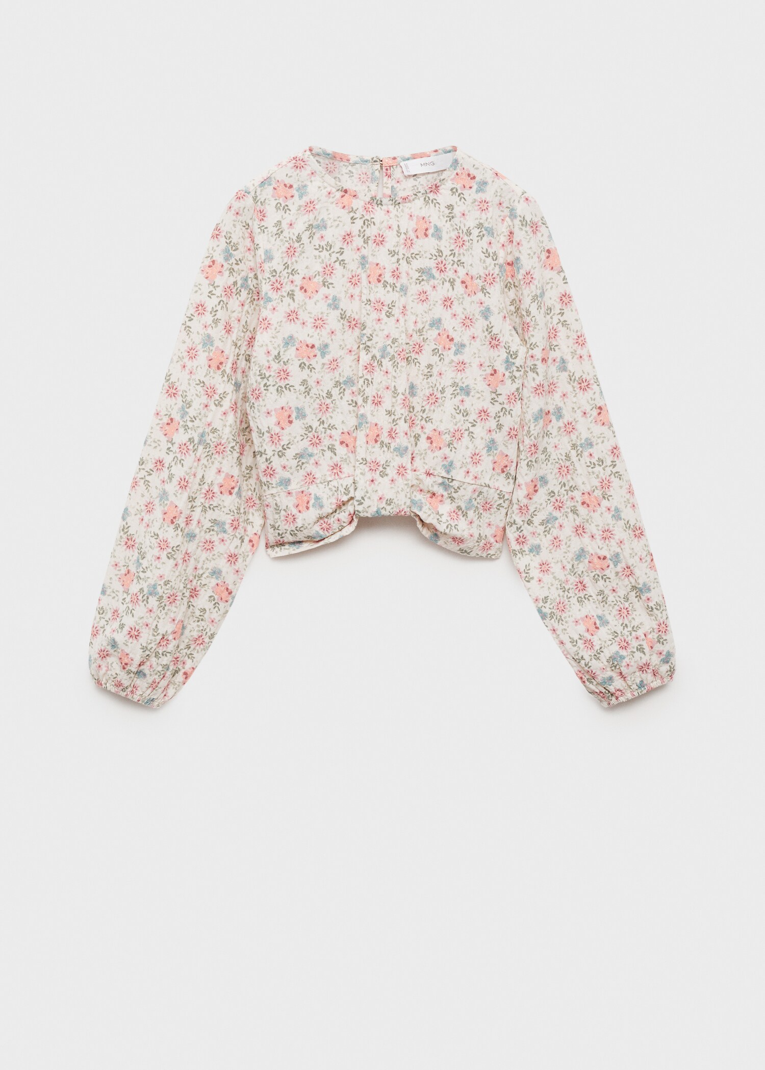 Halenka s květovaným potiskem - Zboží bez modelu