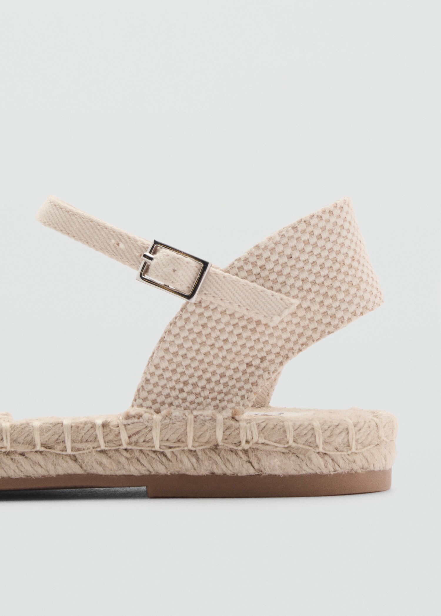Espadrilles with buckle closure - Details of the article 2