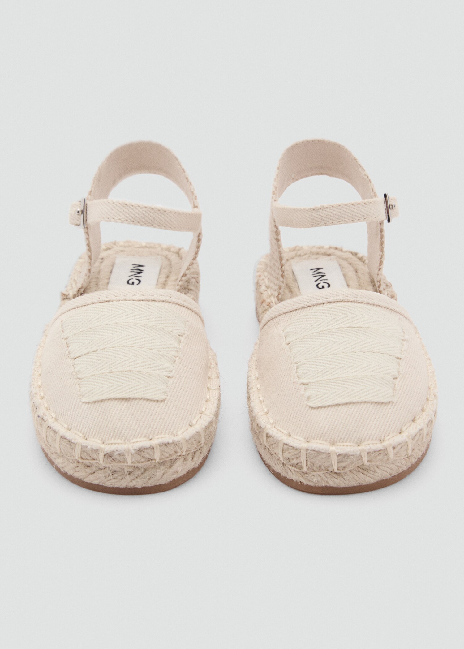 Espadrilles with buckle closure - Details of the article 1