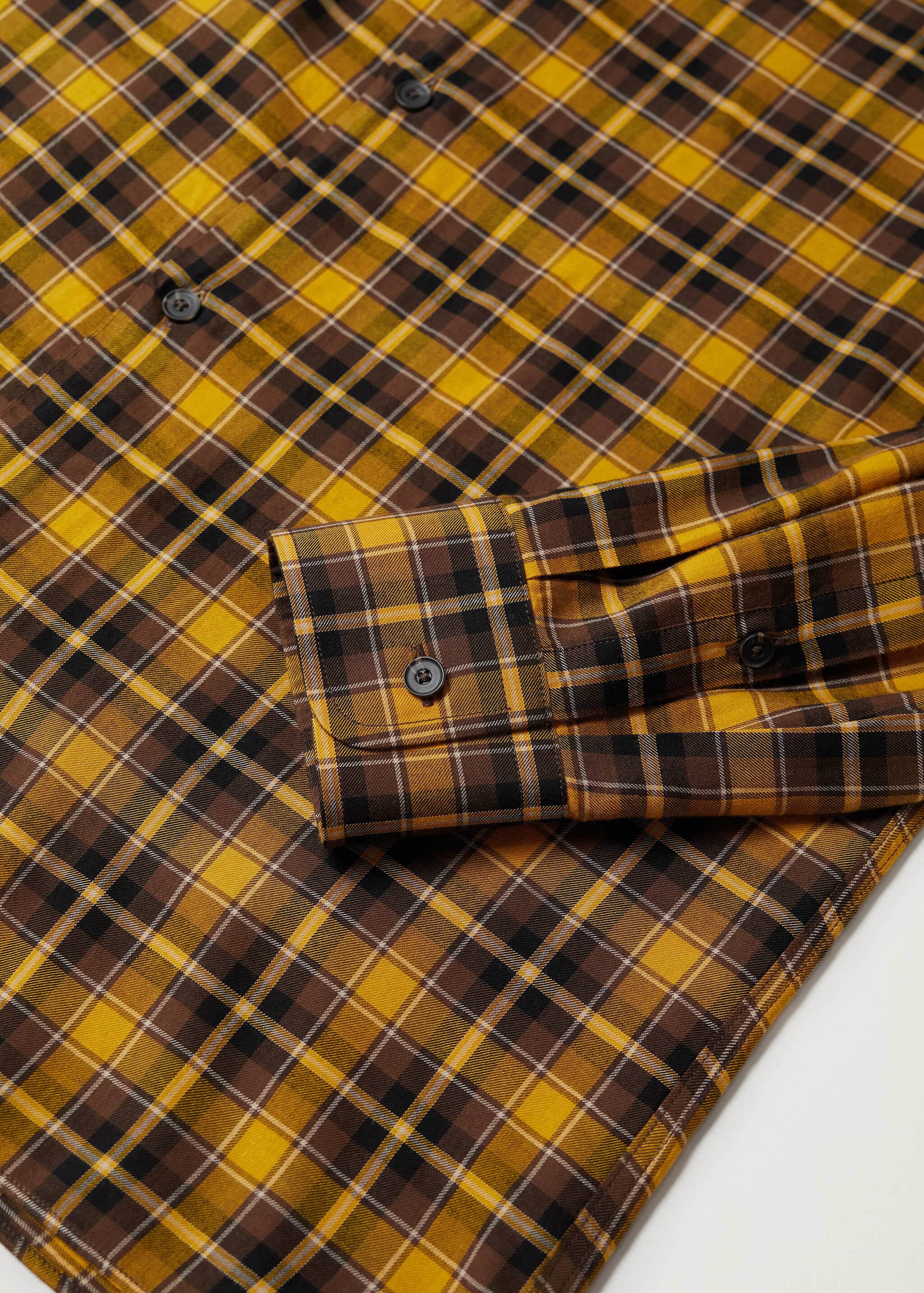 Camisa regular fit cuello bowling - Detalle del artículo 7