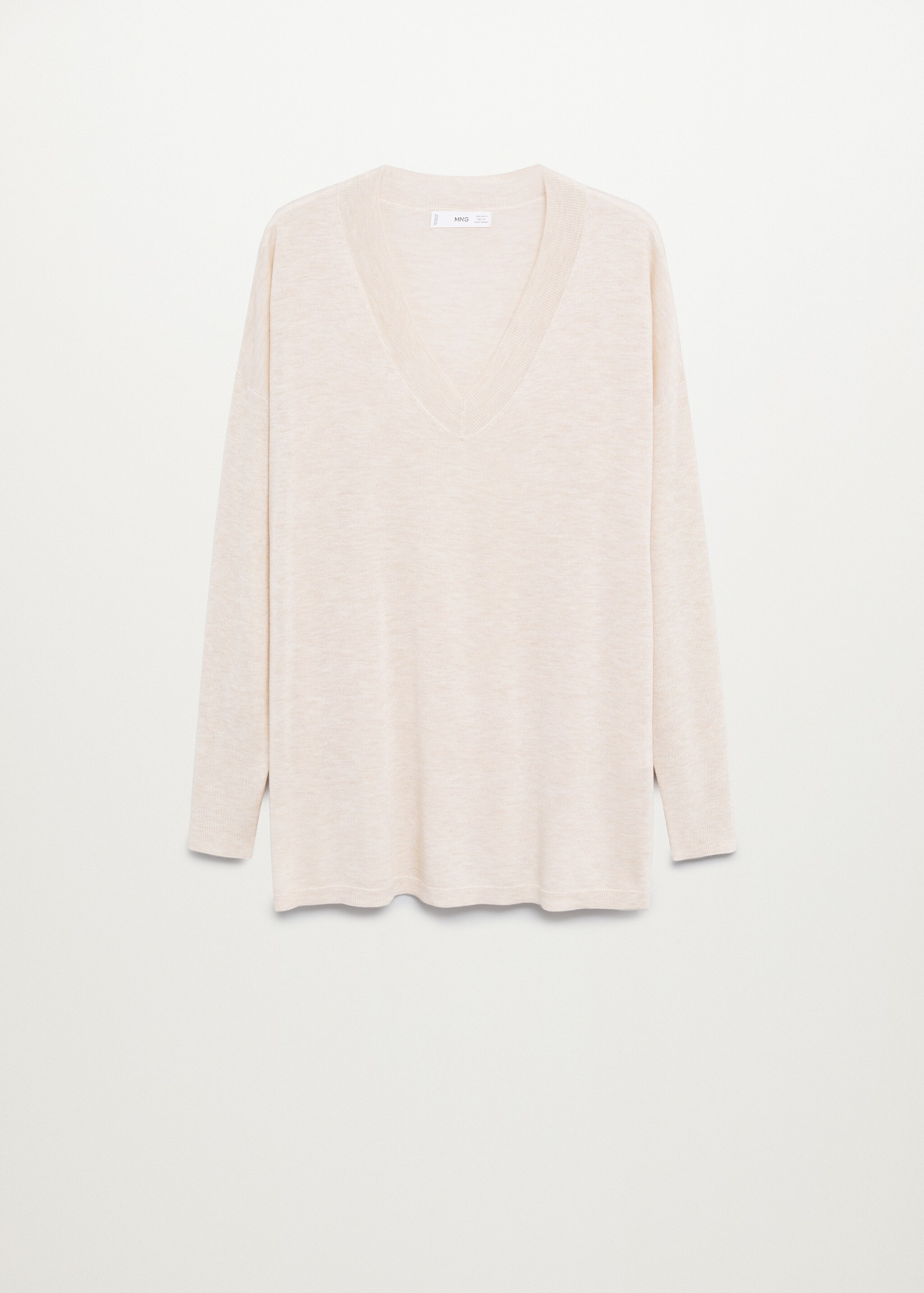 Jersey escote pico  - Artículo sin modelo