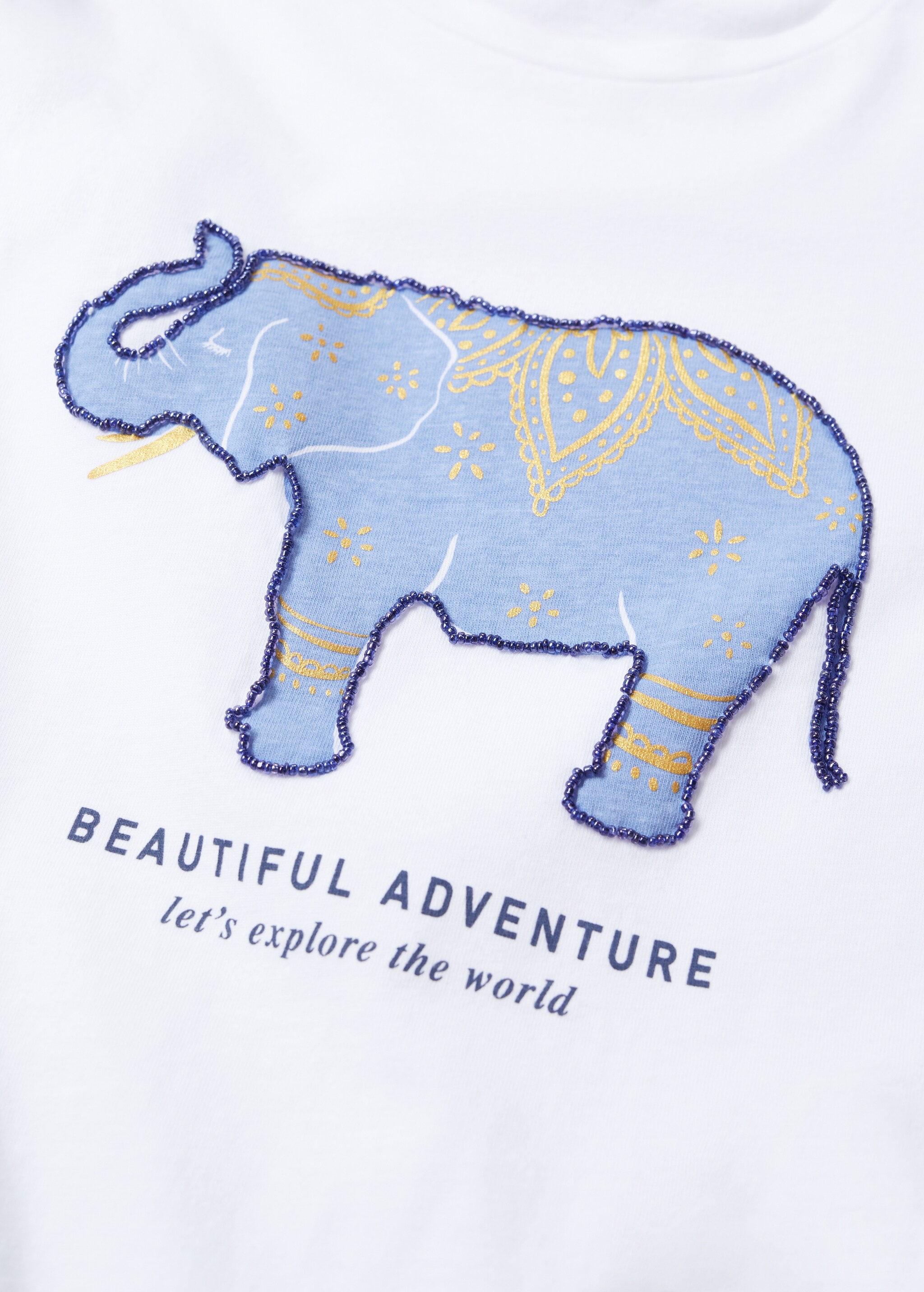 Camiseta estampado abalorios - Detalle del artículo 8