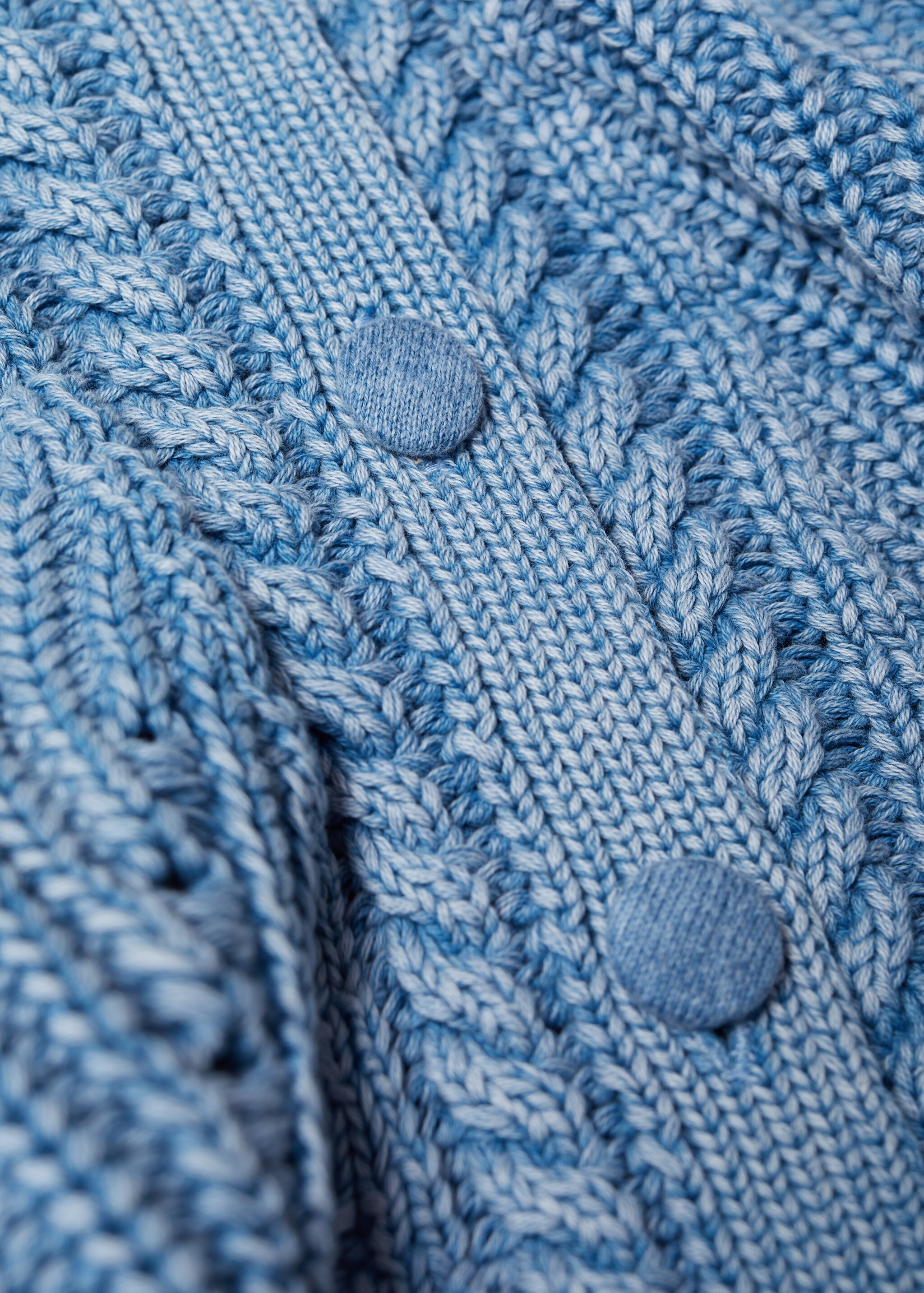 Cárdigan punto combinado relieve - Detalle del artículo 8