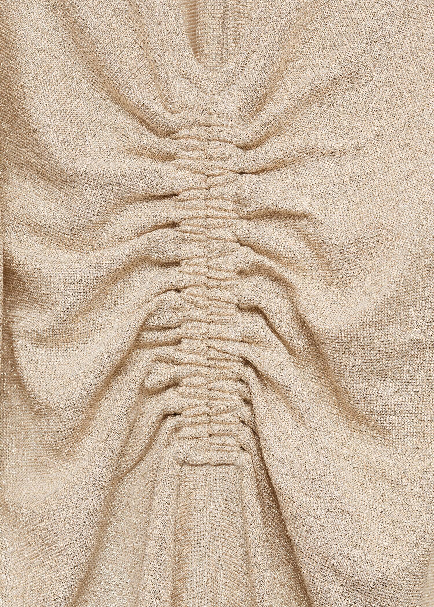 Lurex dress with gathered neckline - Details of the article 8