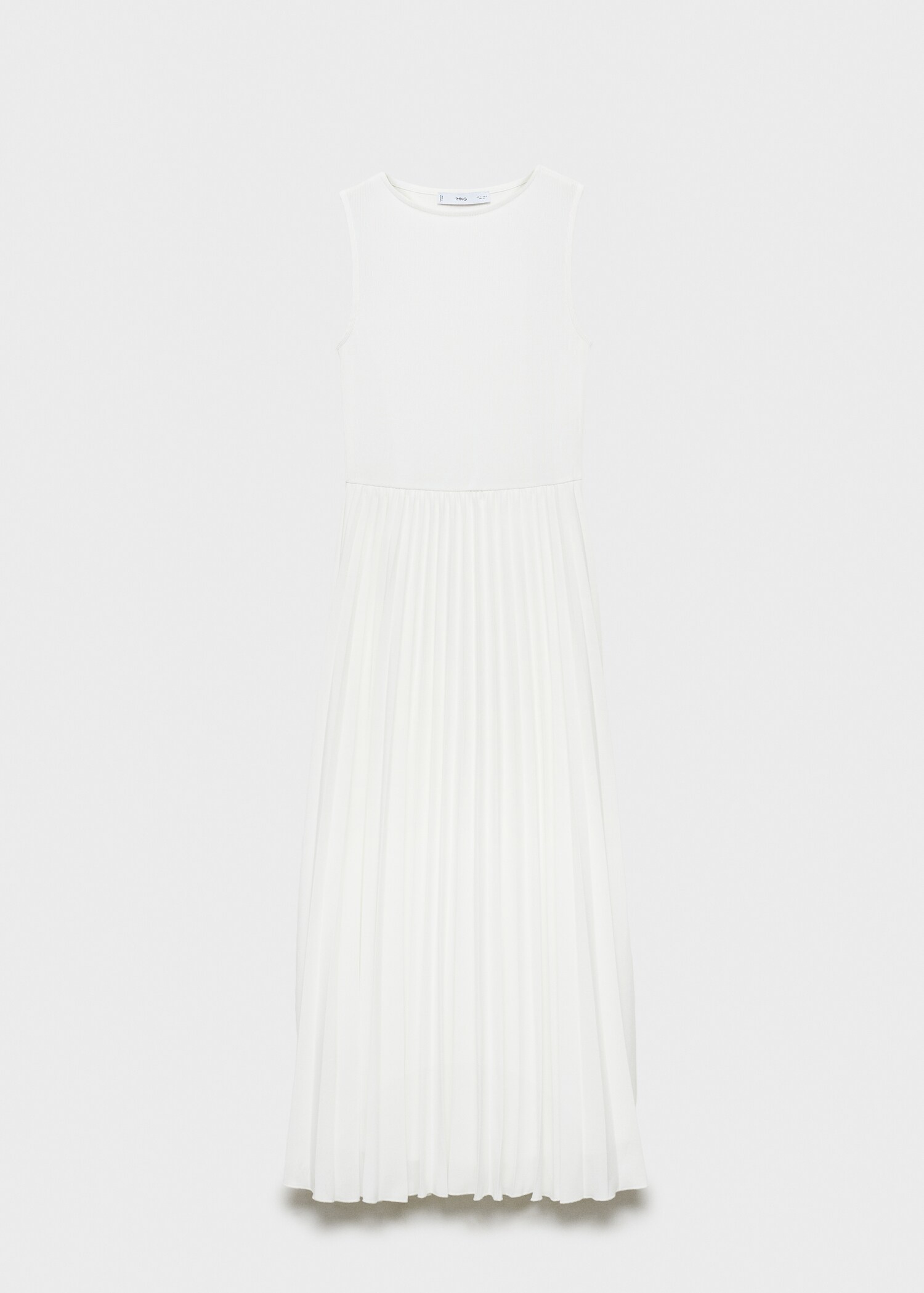 Pleated long dress - Article without model