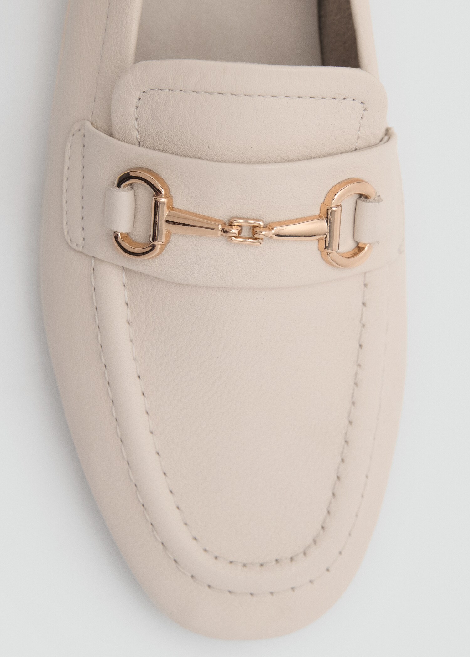 Buckle leather moccasins - Details of the article 2