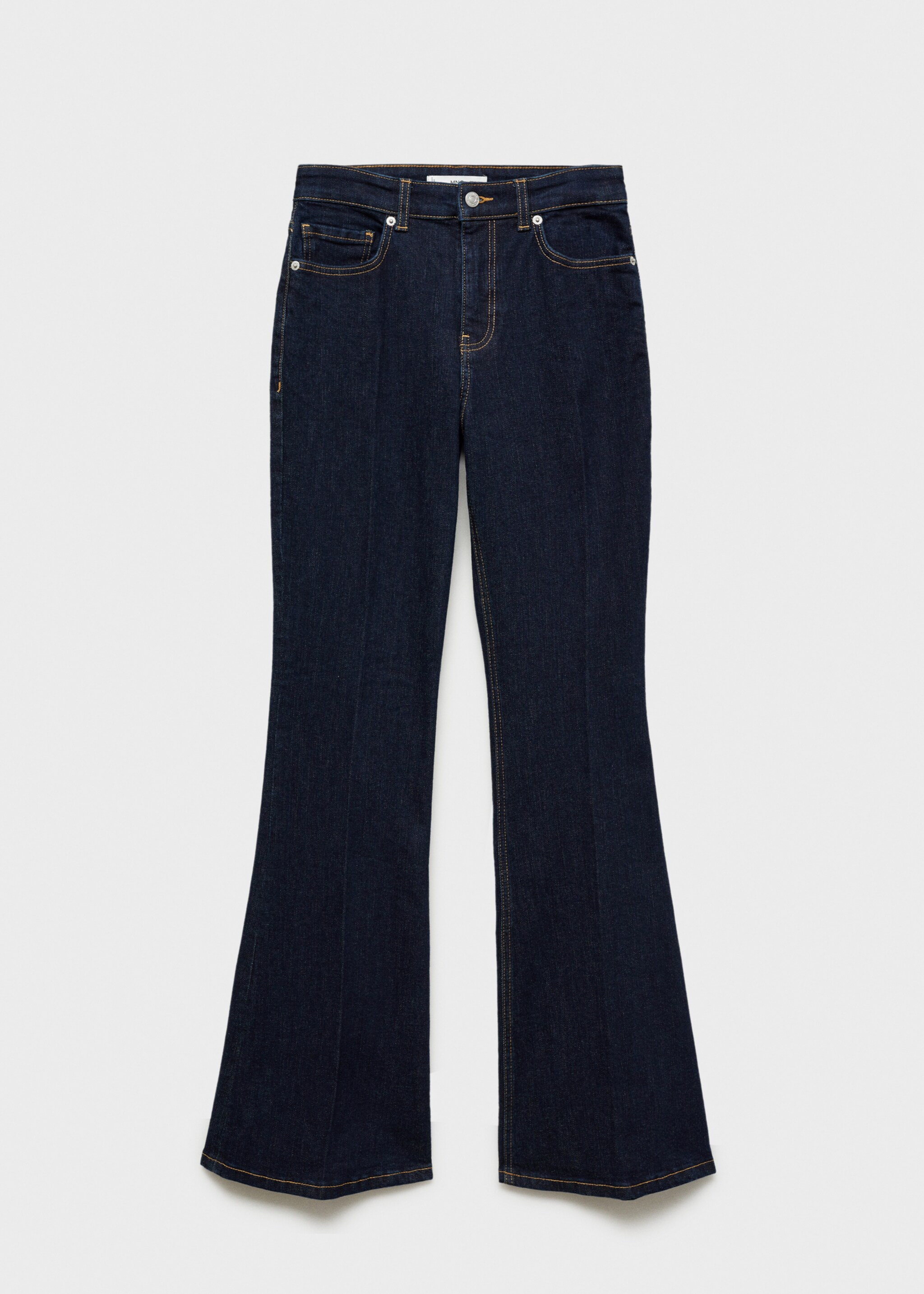 Flare jeans mid rise rinse wash - Article without model, Open Blue. Ref: 87014074-00.
