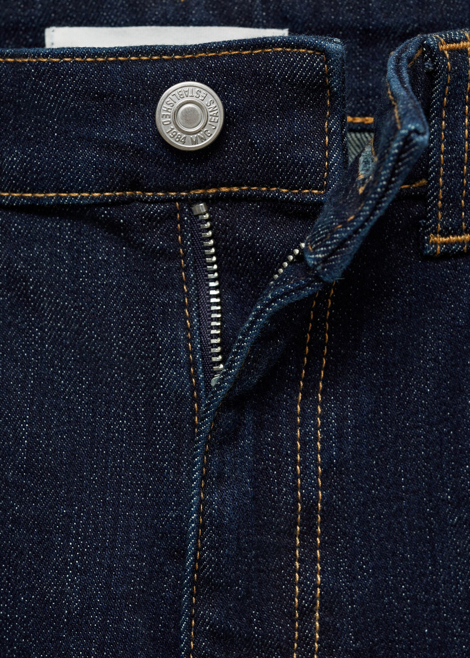 Flare jeans mid rise rinse wash - Details of the article 8