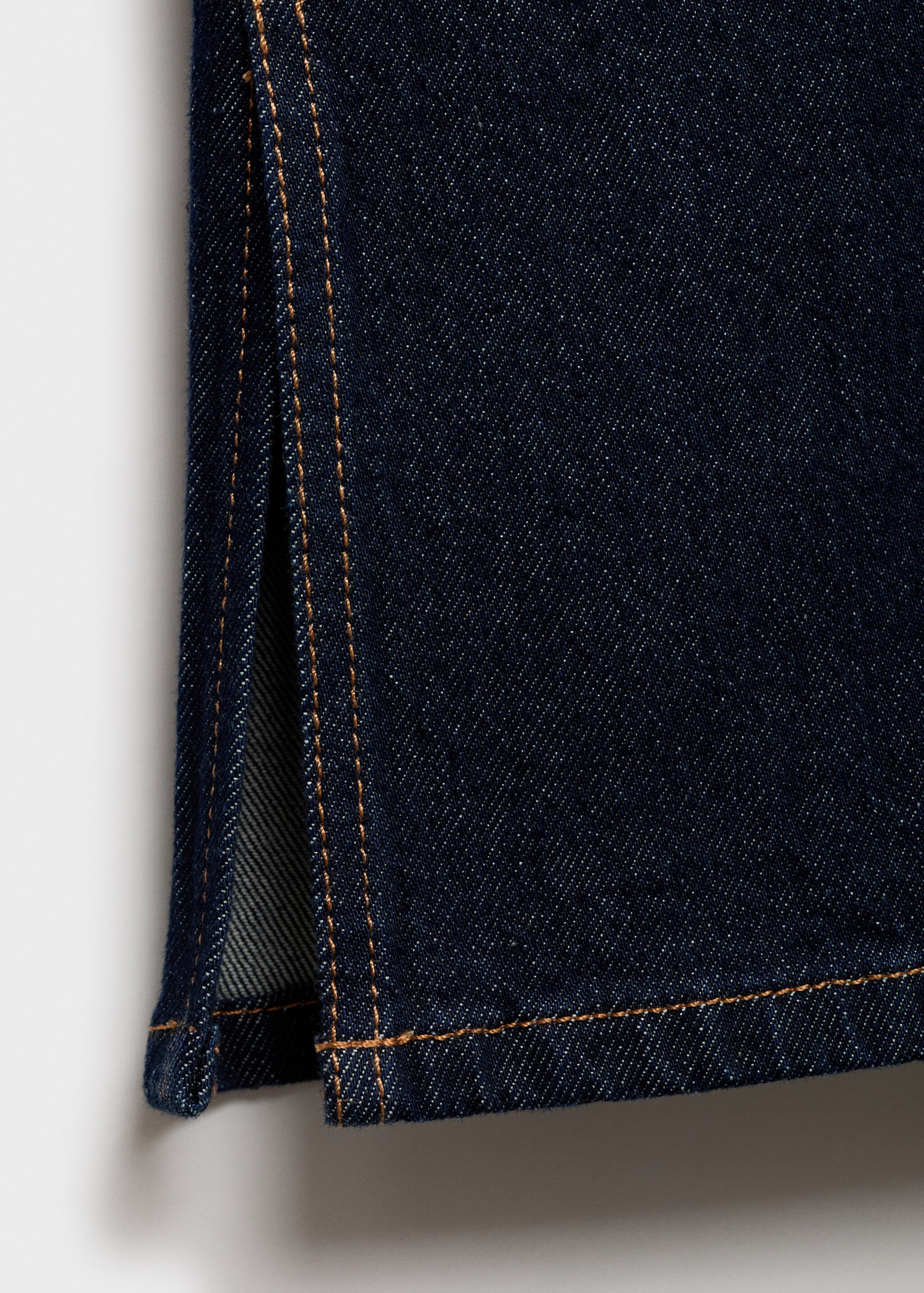 Rinse-wash flared jeans with openings - Details of the article 0, Open Blue. Ref: 87014078-00.