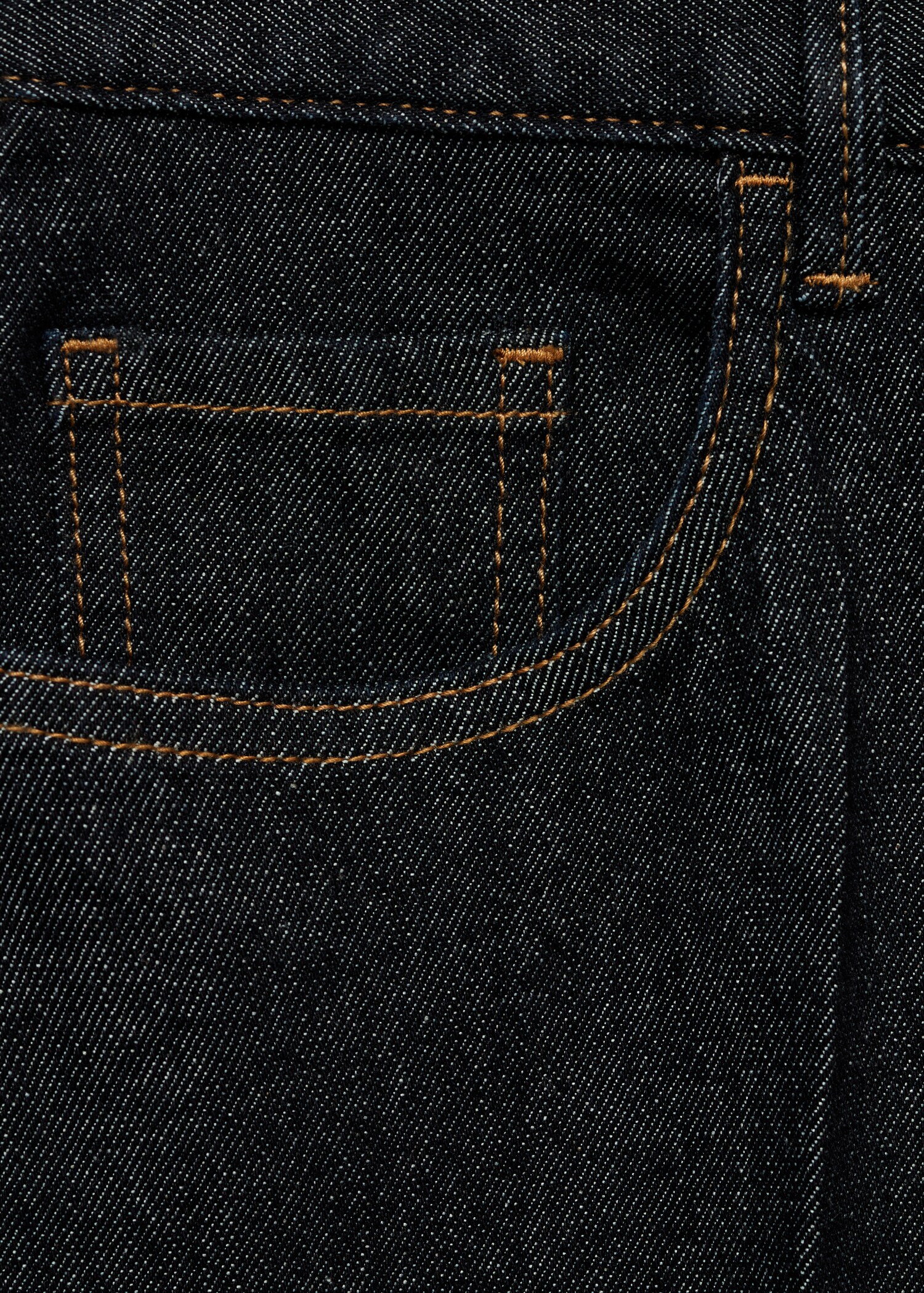 High-rise wideleg rinse-wash jeans - Detail van het artikel 8