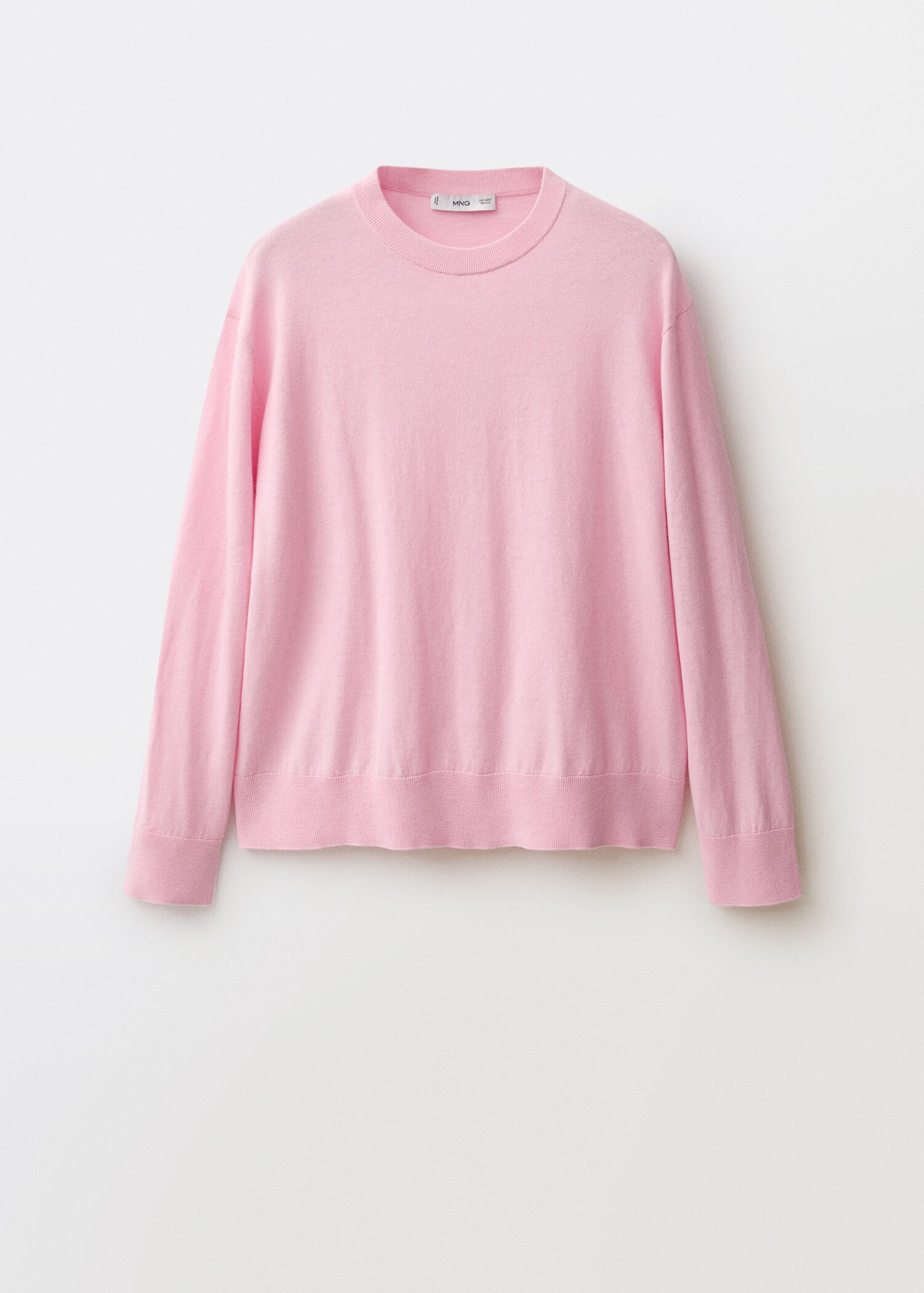 Pull-over laine mélangée col rond - Article sans modèle