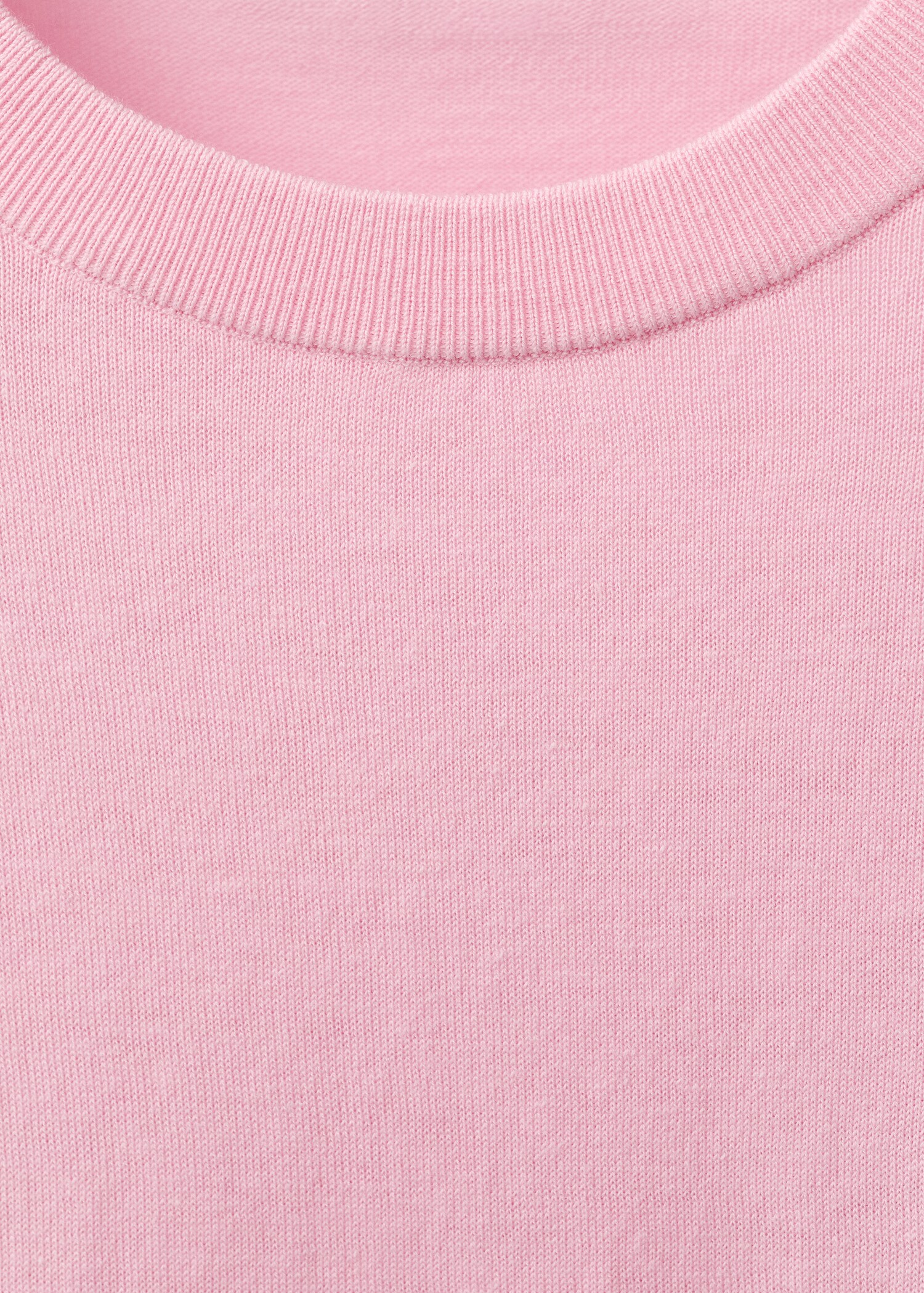 Pull-over laine mélangée col rond - Détail de l'article 8