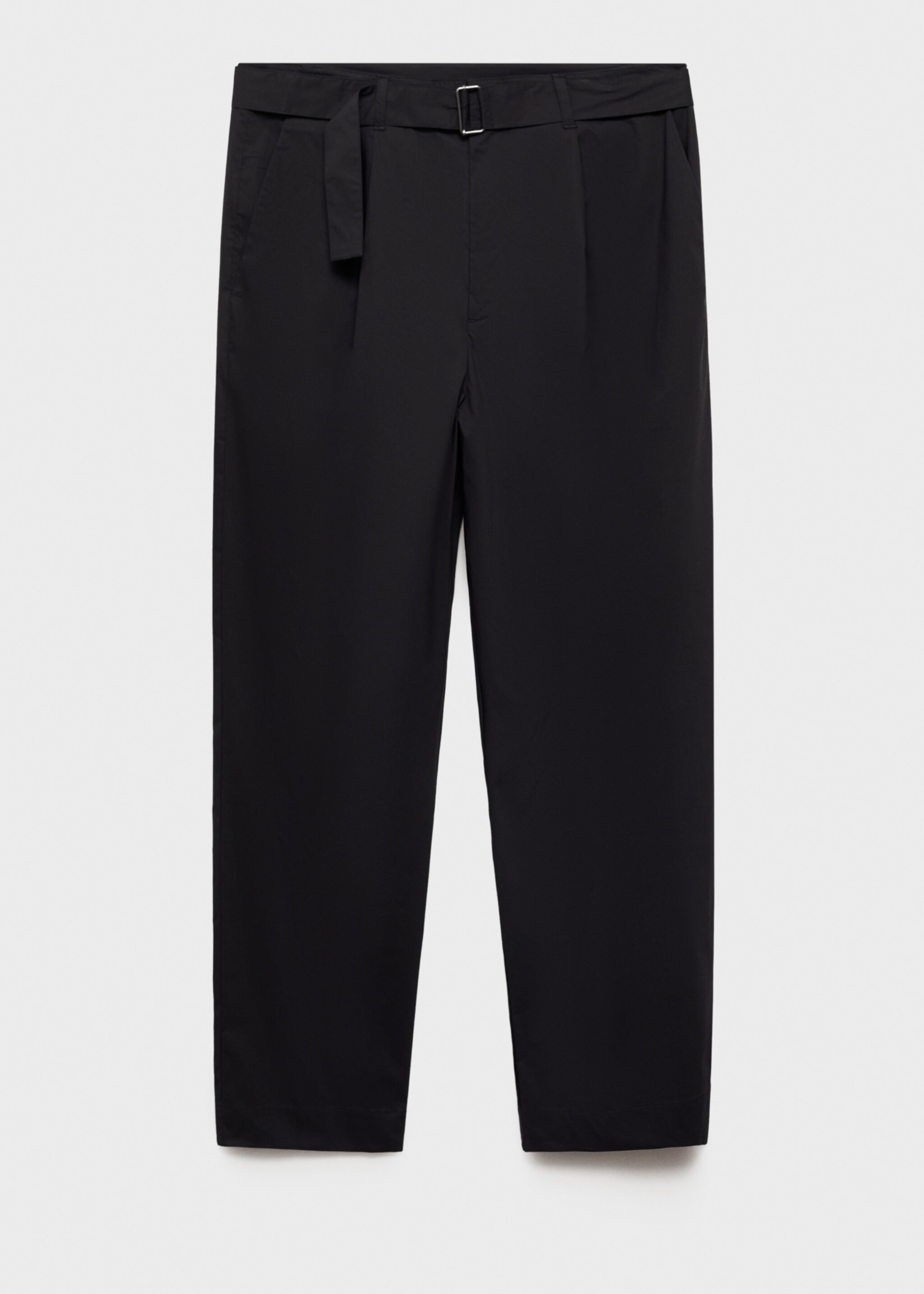 Relaxed-fit technical trousers - Article without model, Black. Ref: 87014398-00.