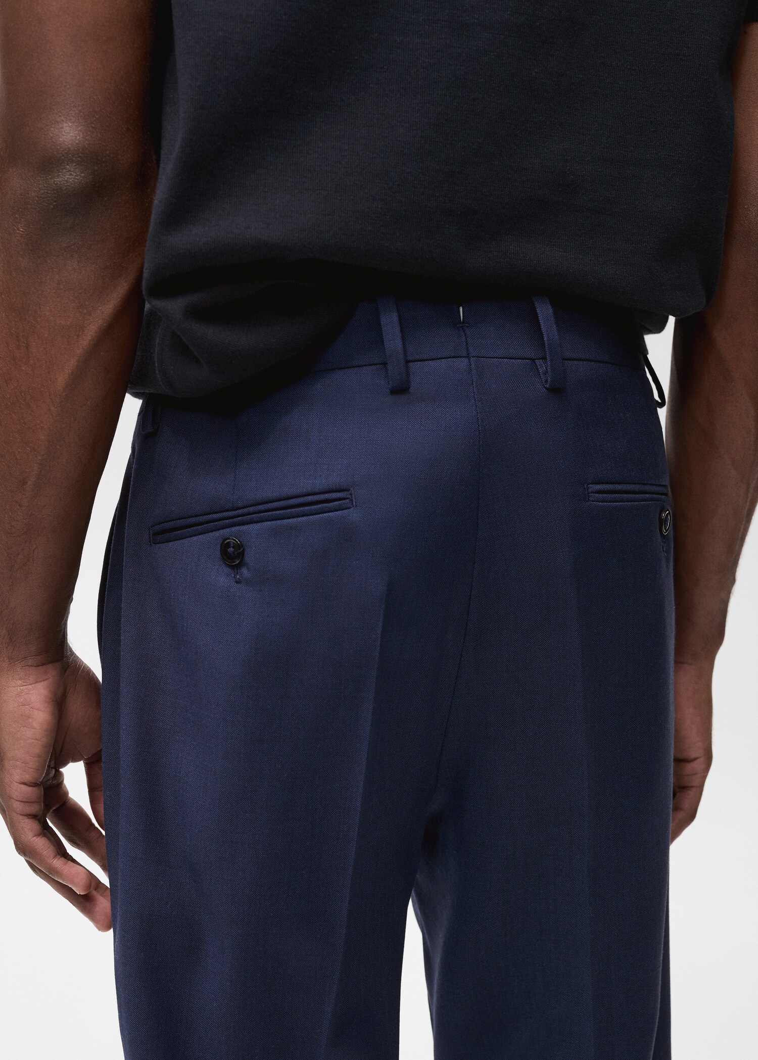 Pantalón traje Turín 100% lana virgen - Detalle del artículo 6