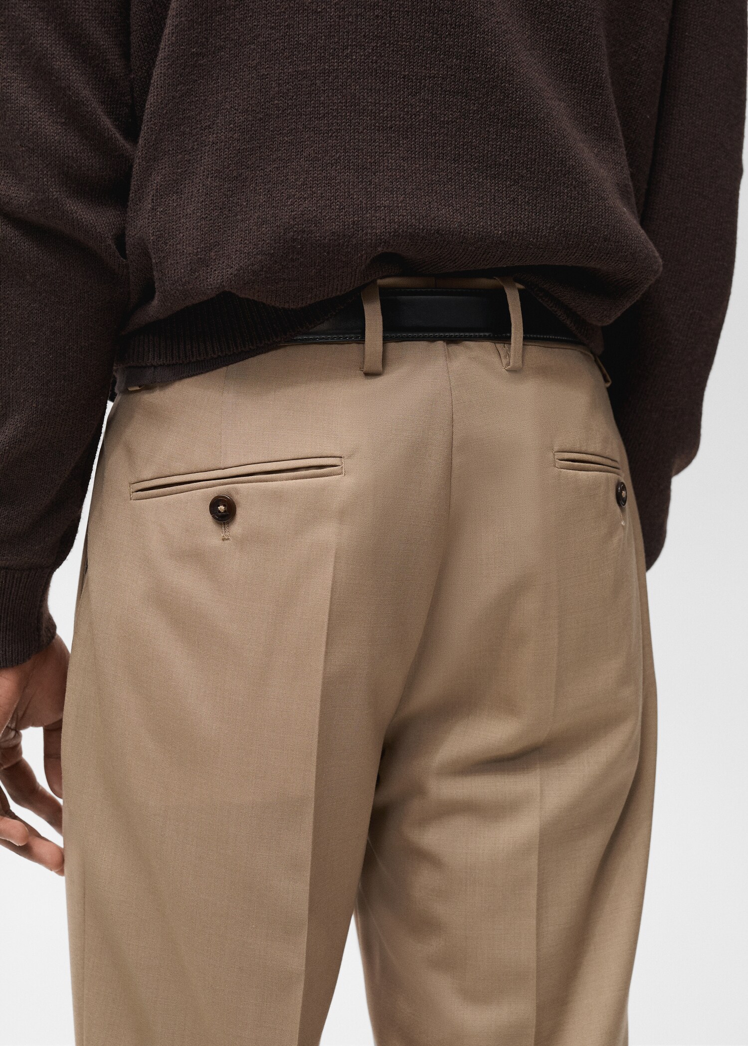 Pantalón traje Turín 100% lana virgen - Detalle del artículo 6