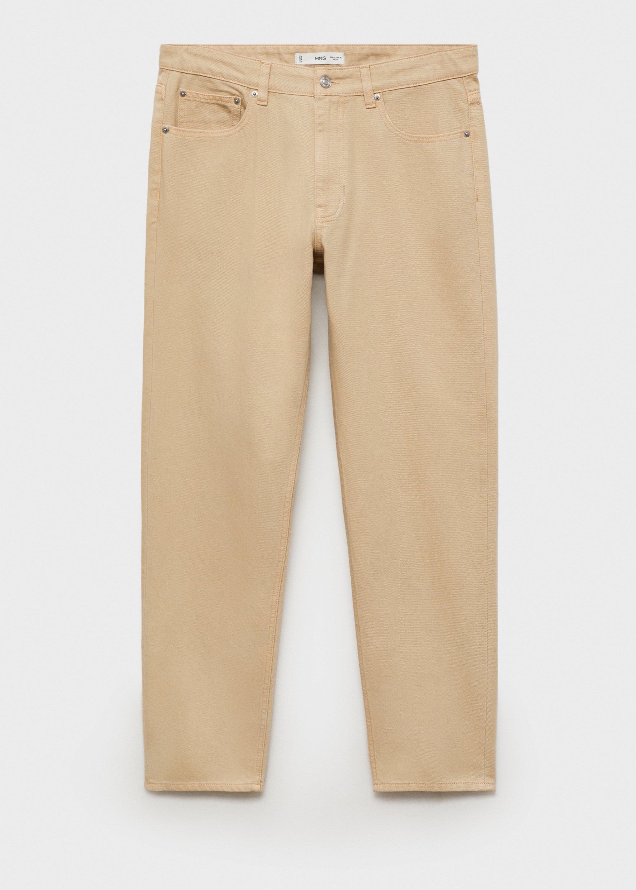 Bob regular-fit jeans - Article without model, Beige. Ref: 87014401-00.