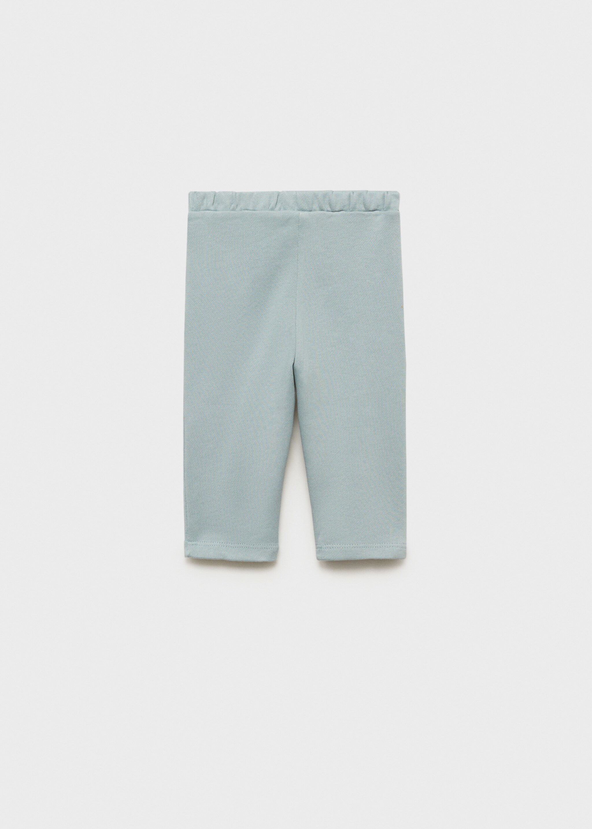 Pantalon jogger maille - Verso de l’article, Vert d´eau. Ref: 87014403-00.