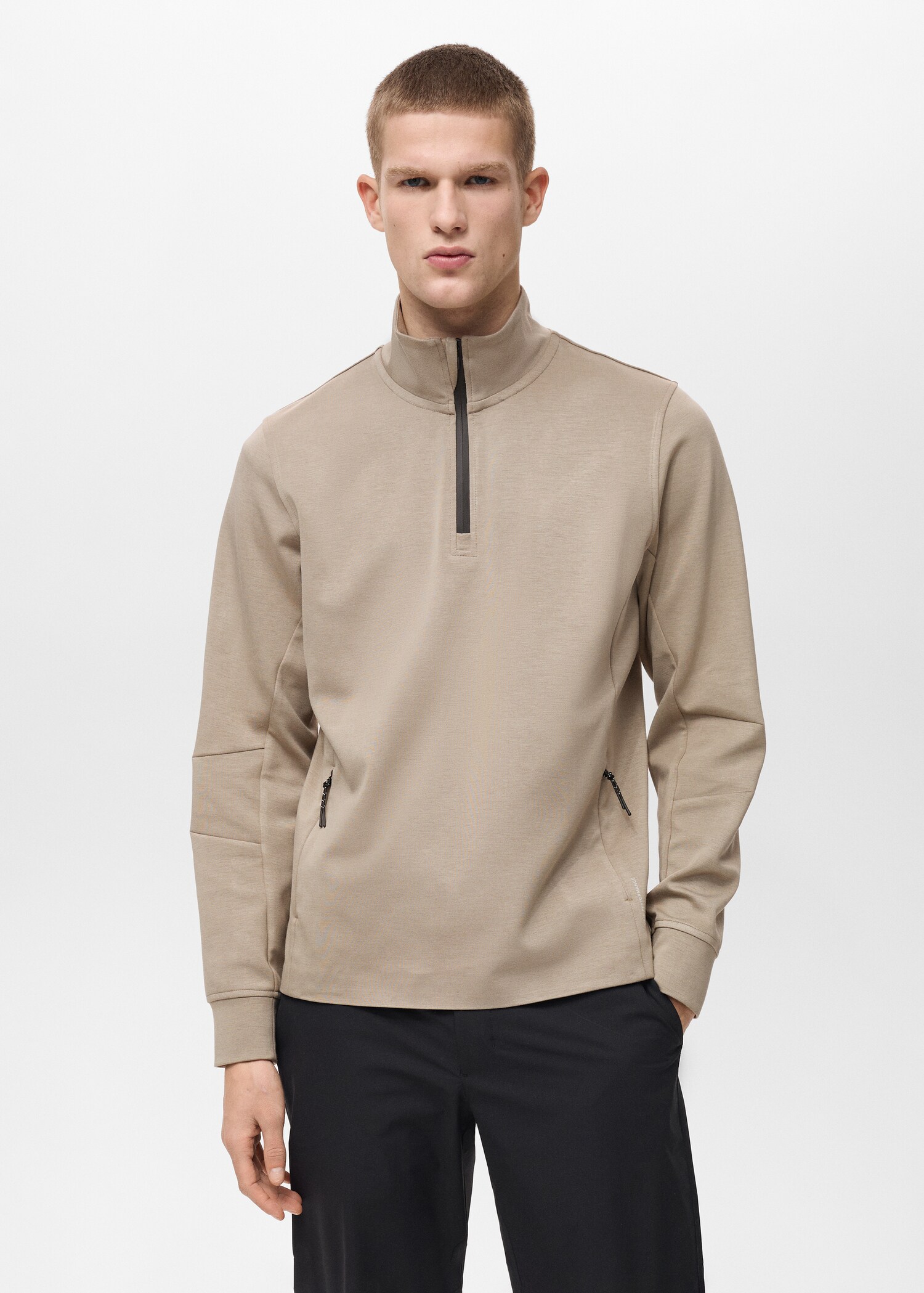 COOLMAX® zip-up sweatshirt - Medium plane