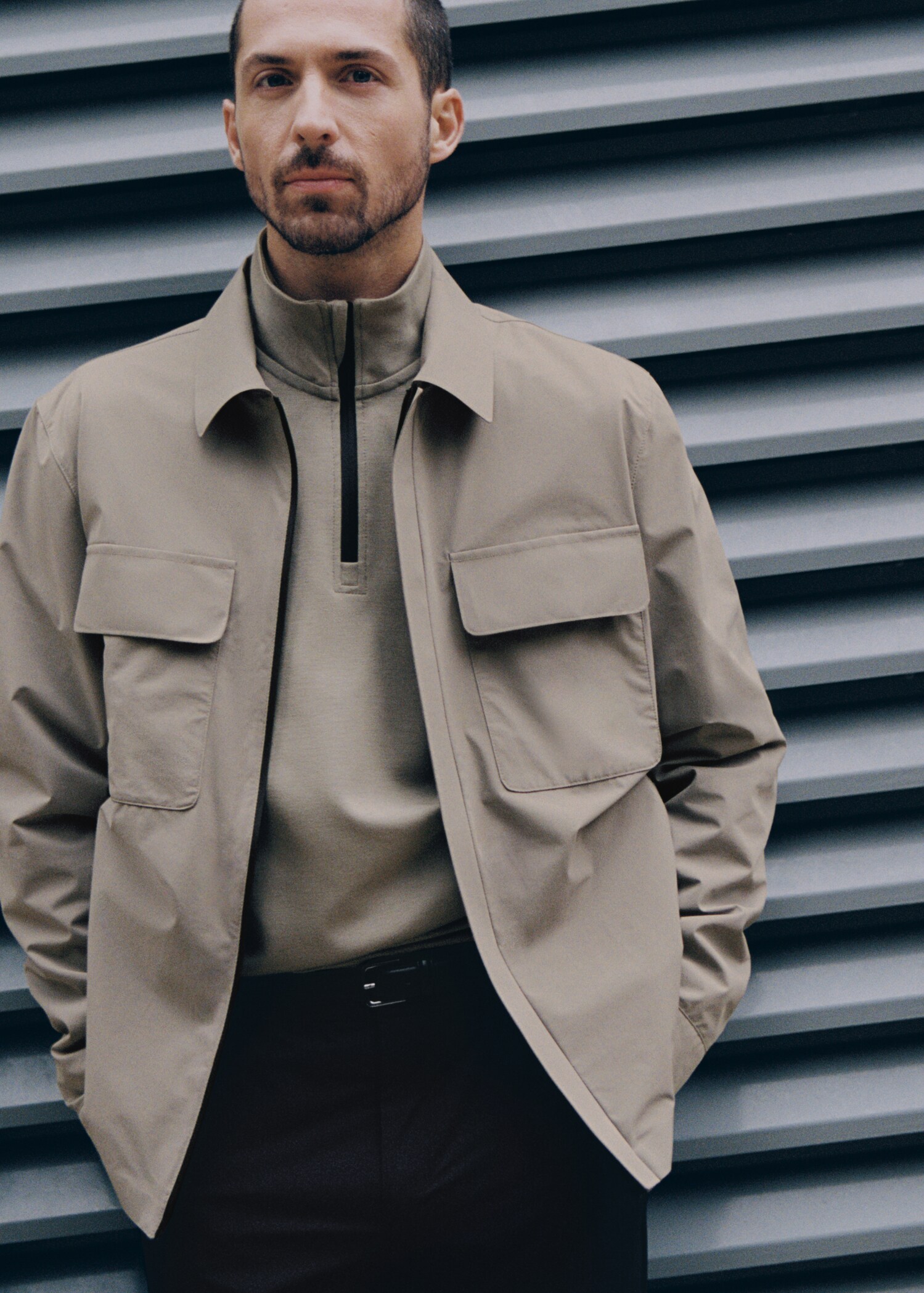 COOLMAX® zip-up sweatshirt - Details of the article 3