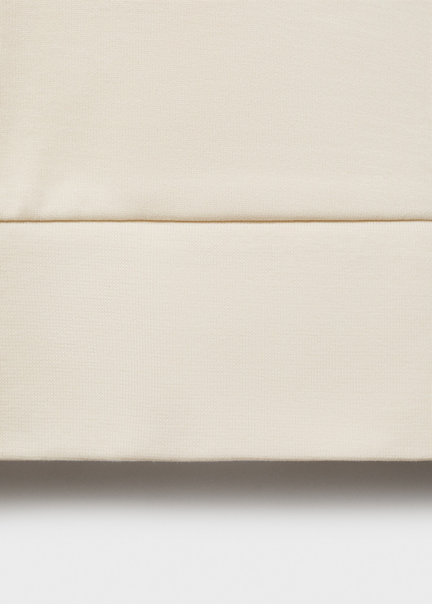 Sweatshirt i bomull med dragkedja och normal passform - Detaljer om artikeln 0