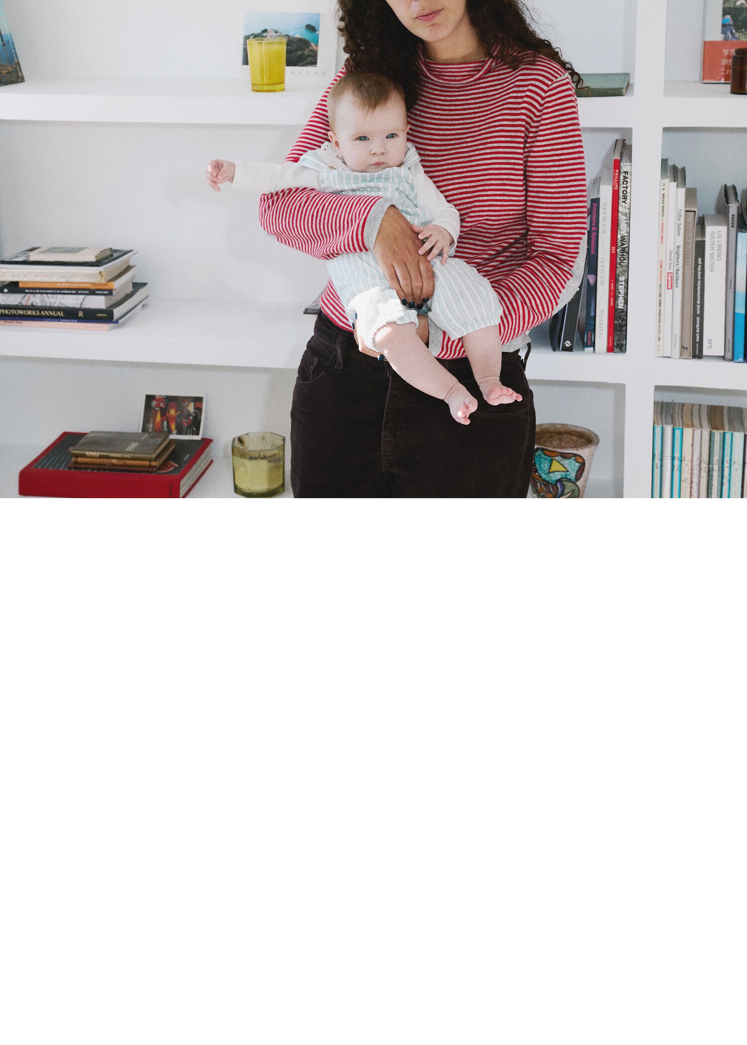 Gestreifte Baumwoll-Latzhose - Detail des Artikels 5