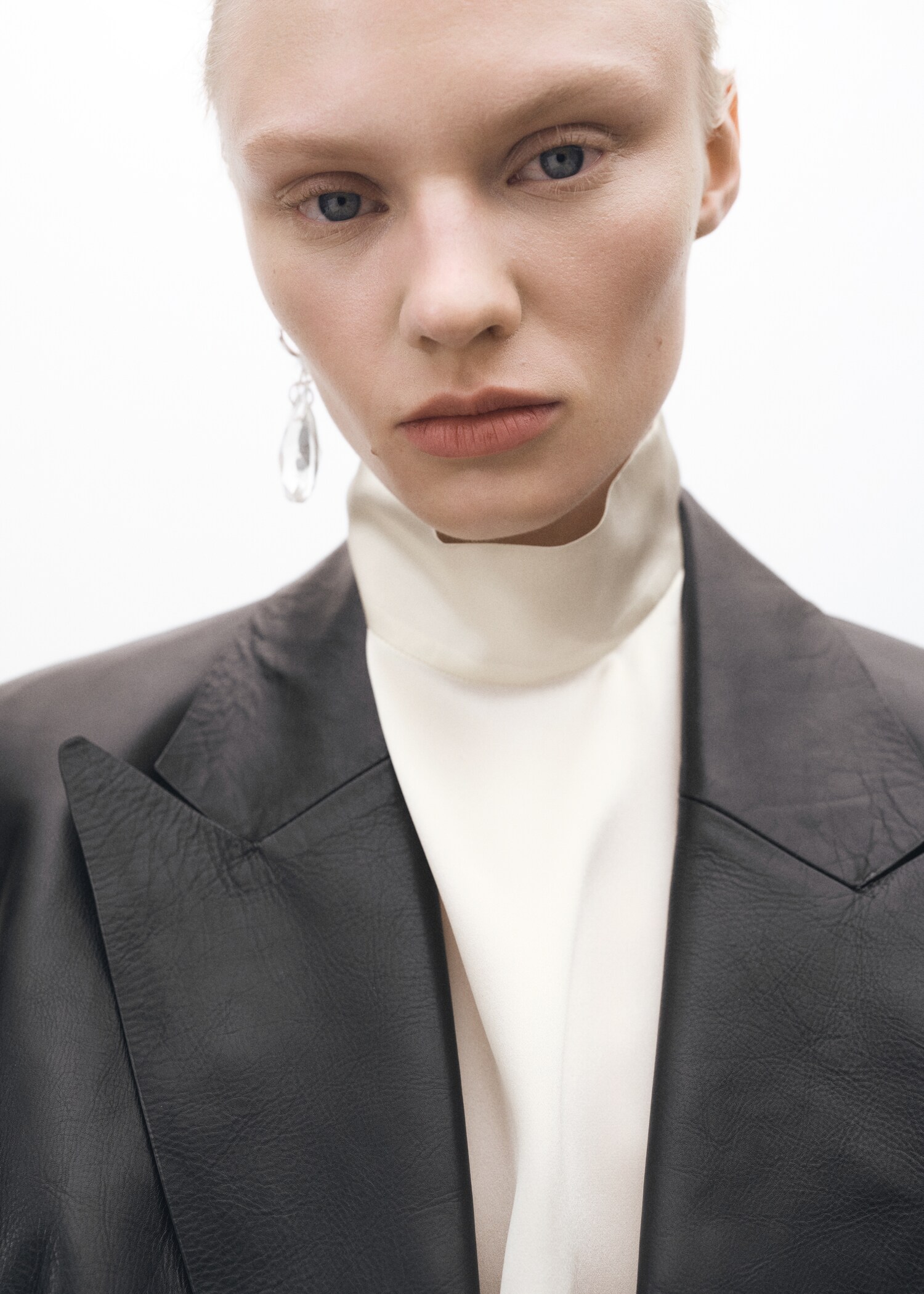 Blazer cuir double boutonnage - Détail de l'article 2