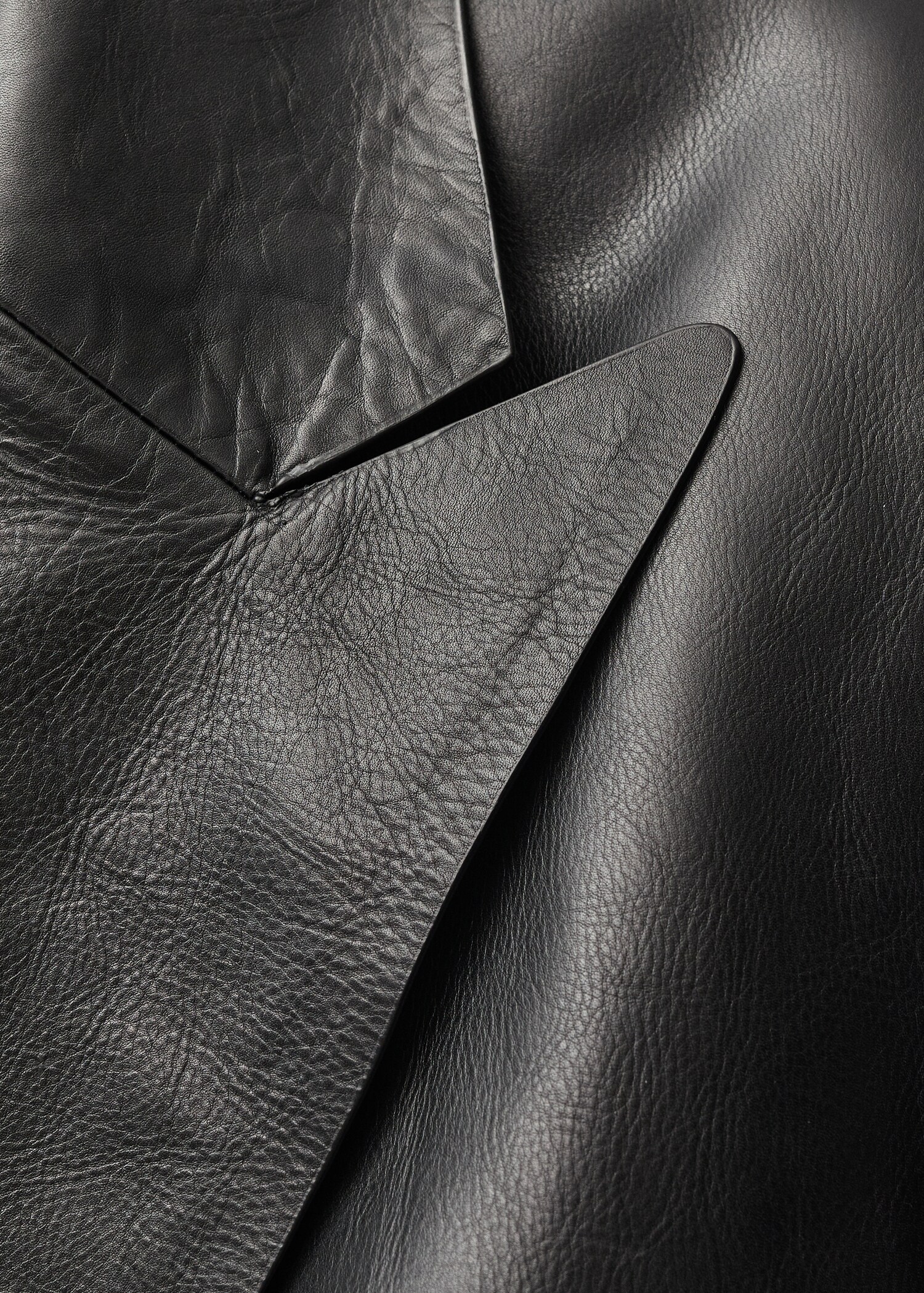 Blazer cuir double boutonnage - Détail de l'article 8