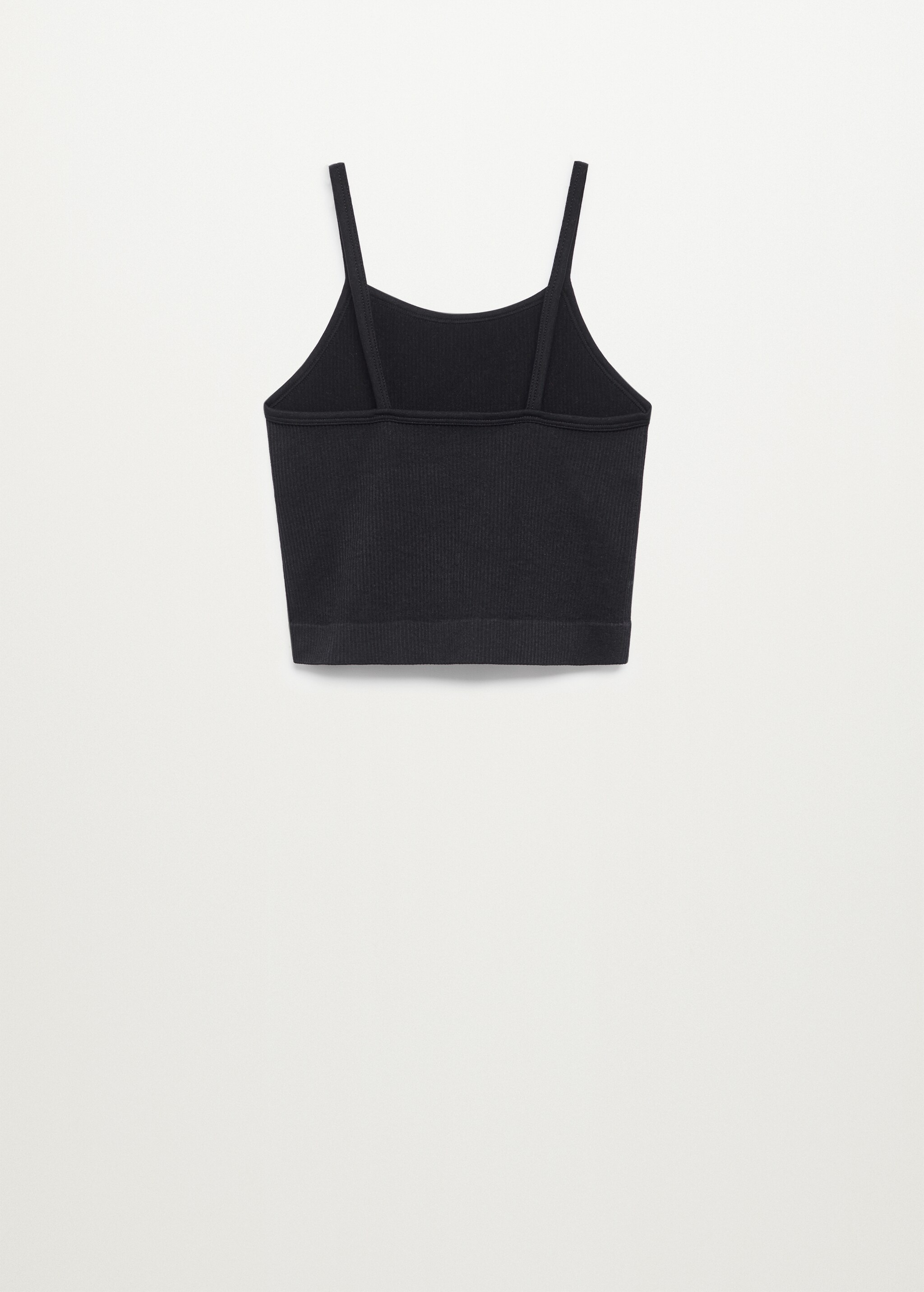 Ribbed sports shirt - Reverse of the article