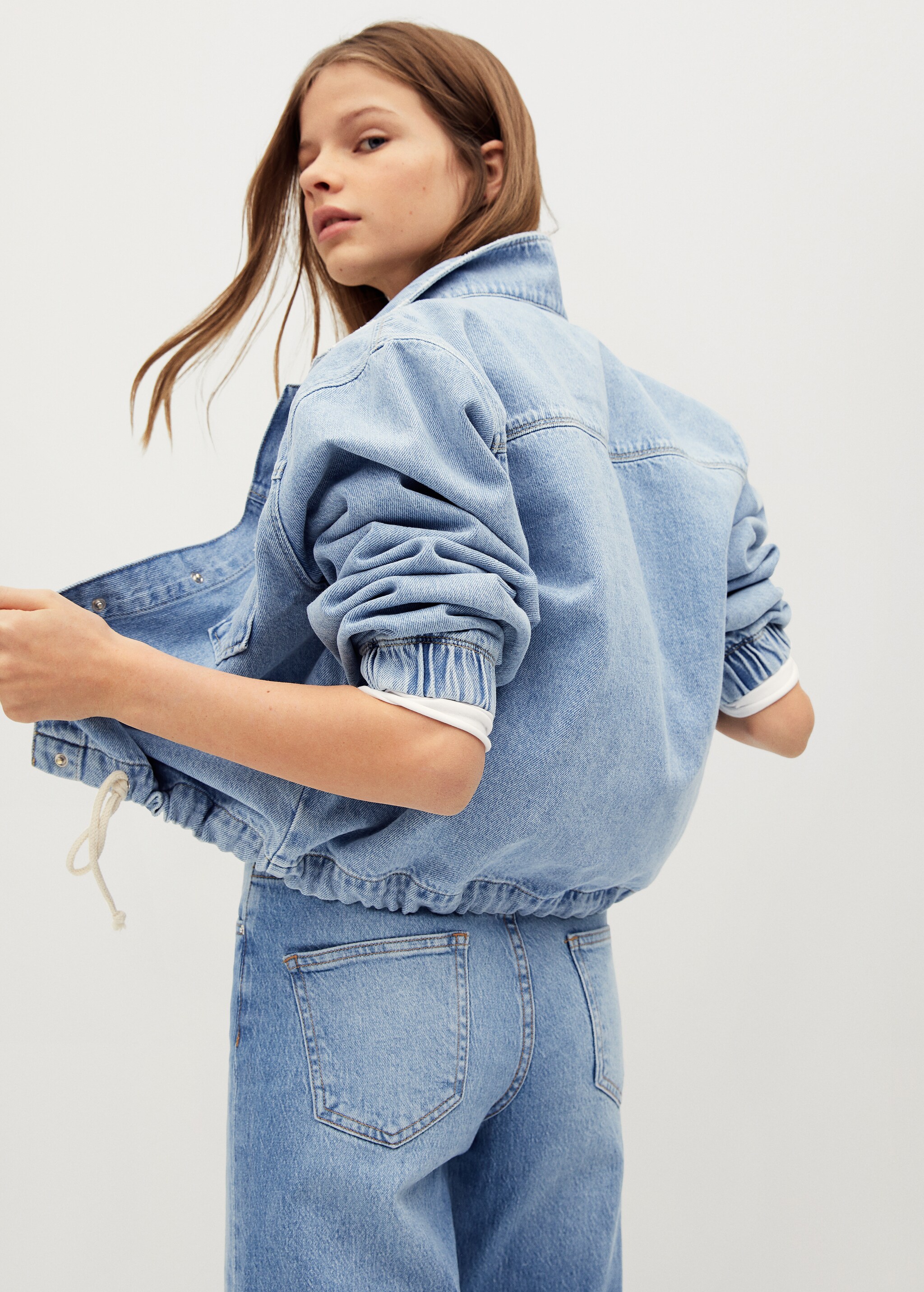 Chaqueta bomber denim - Detalle del artículo 1