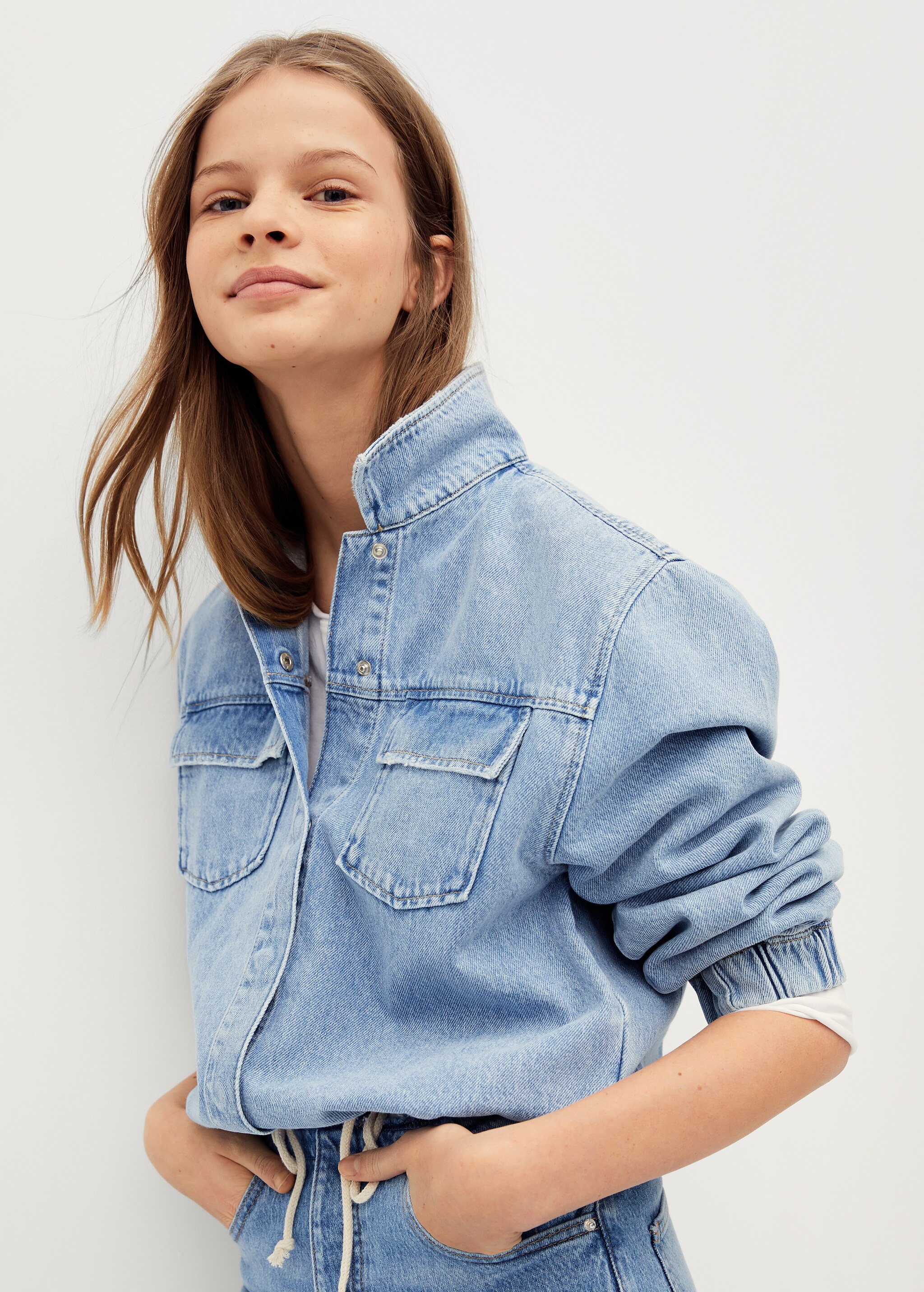 Chaqueta bomber denim - Detalle del artículo 3