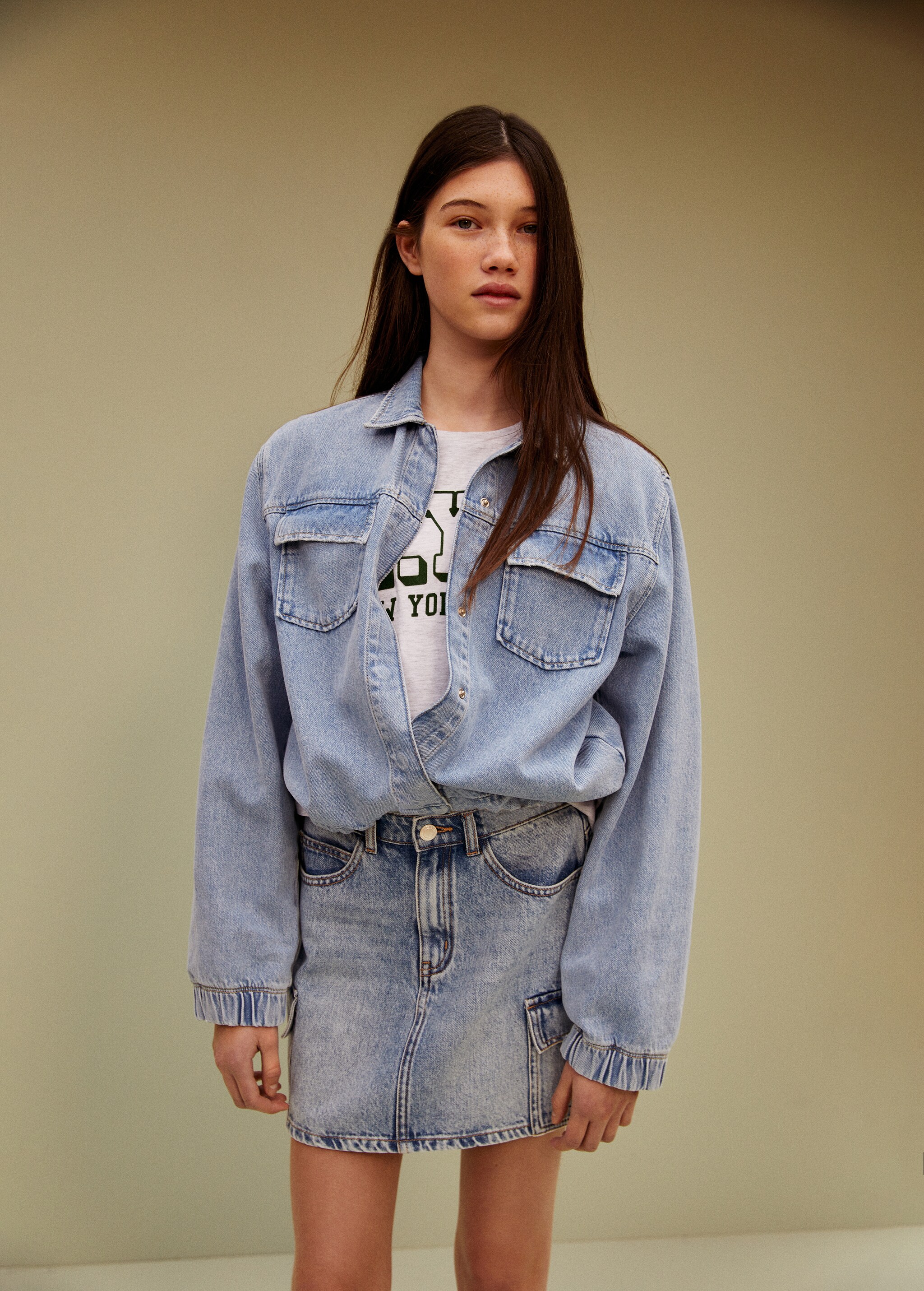 Chaqueta bomber denim - Detalle del artículo 5