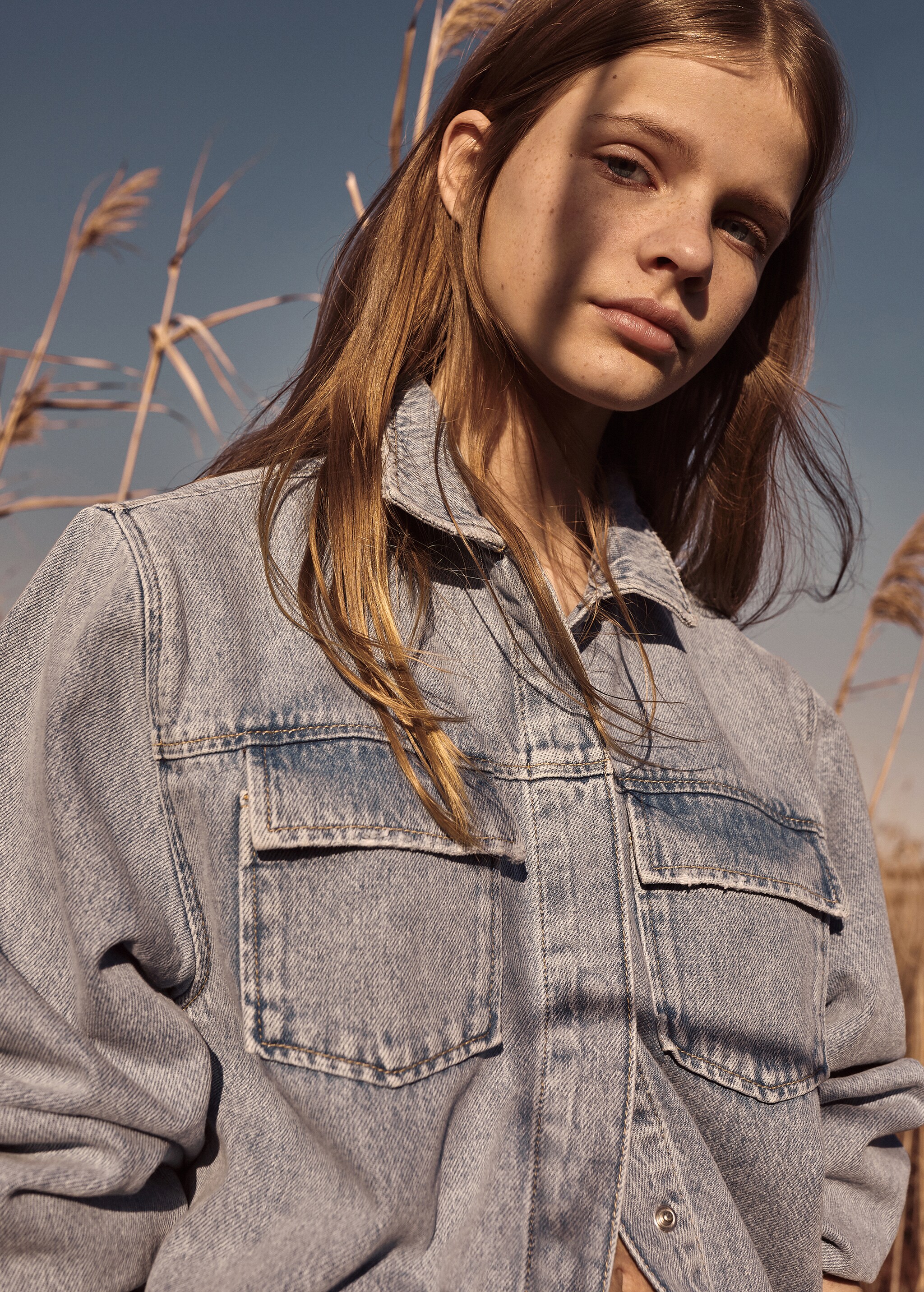 Chaqueta bomber denim - Detalle del artículo 6