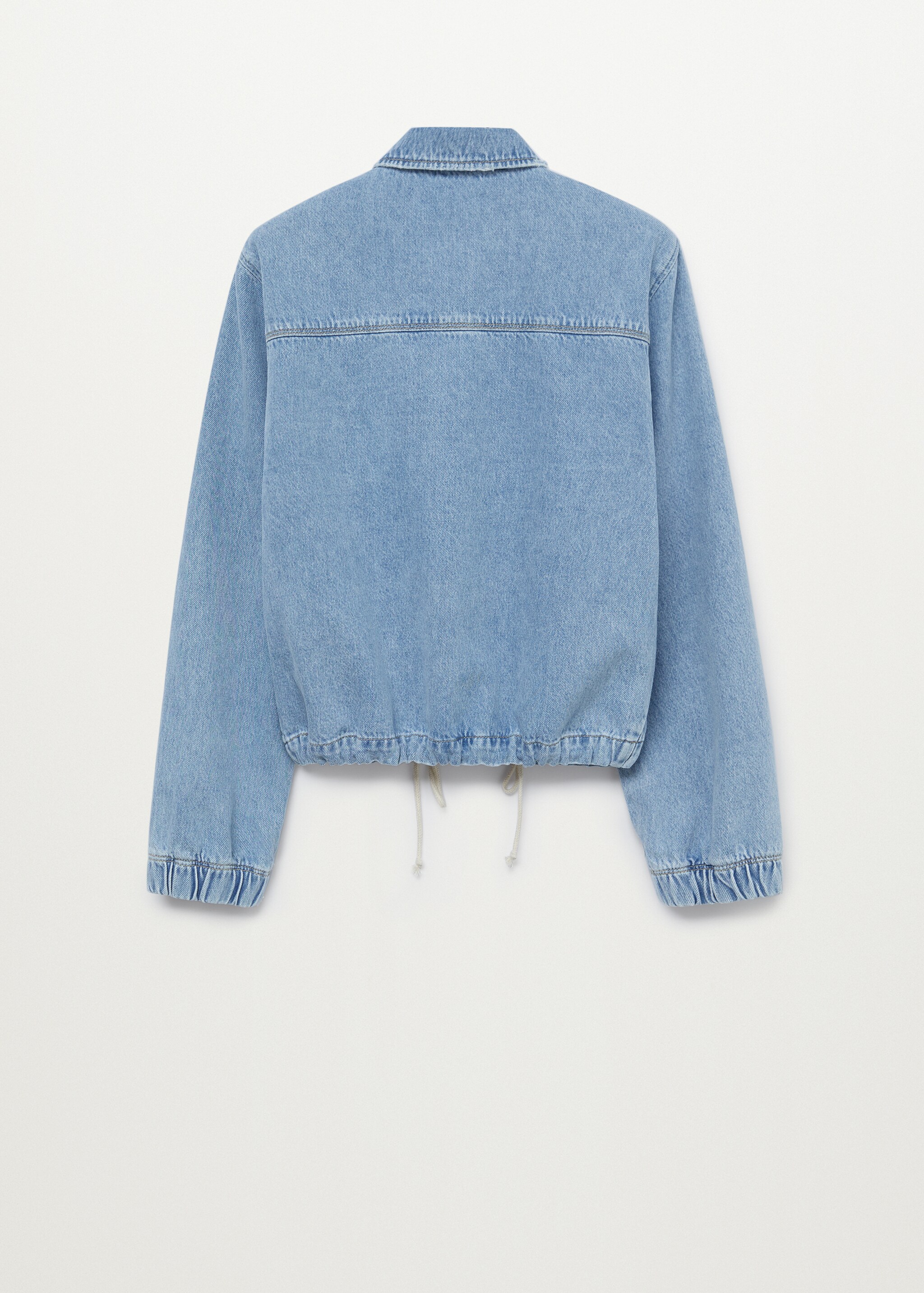 Chaqueta bomber denim - Reverso del artículo