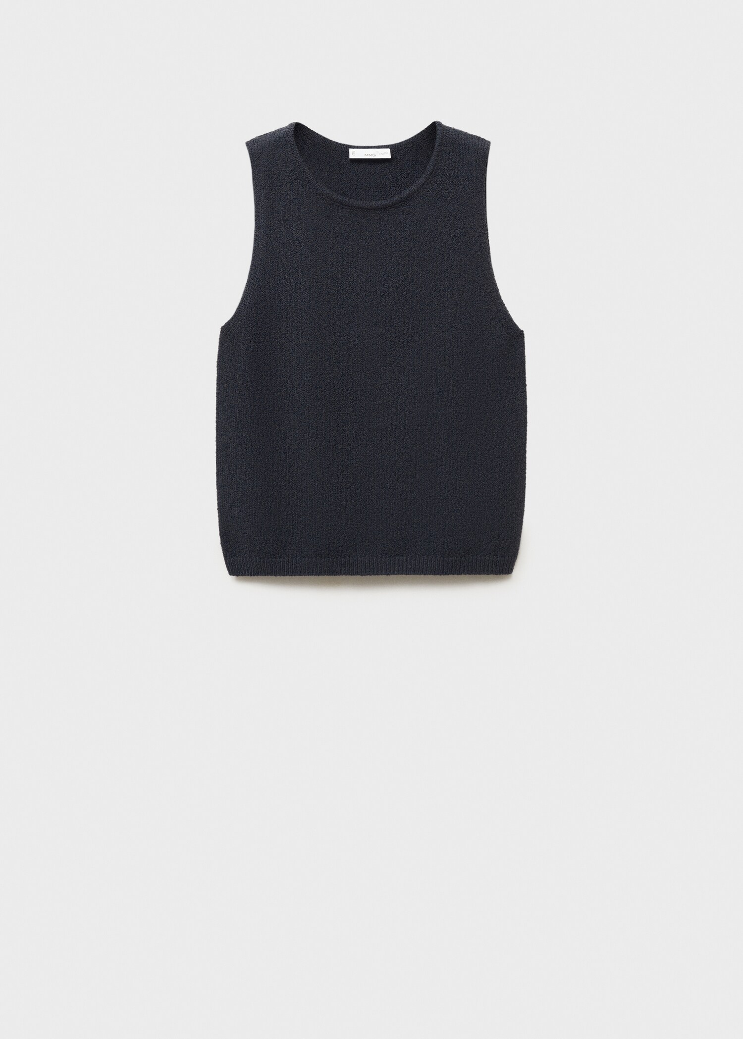 Knitted cropped top - Article without model