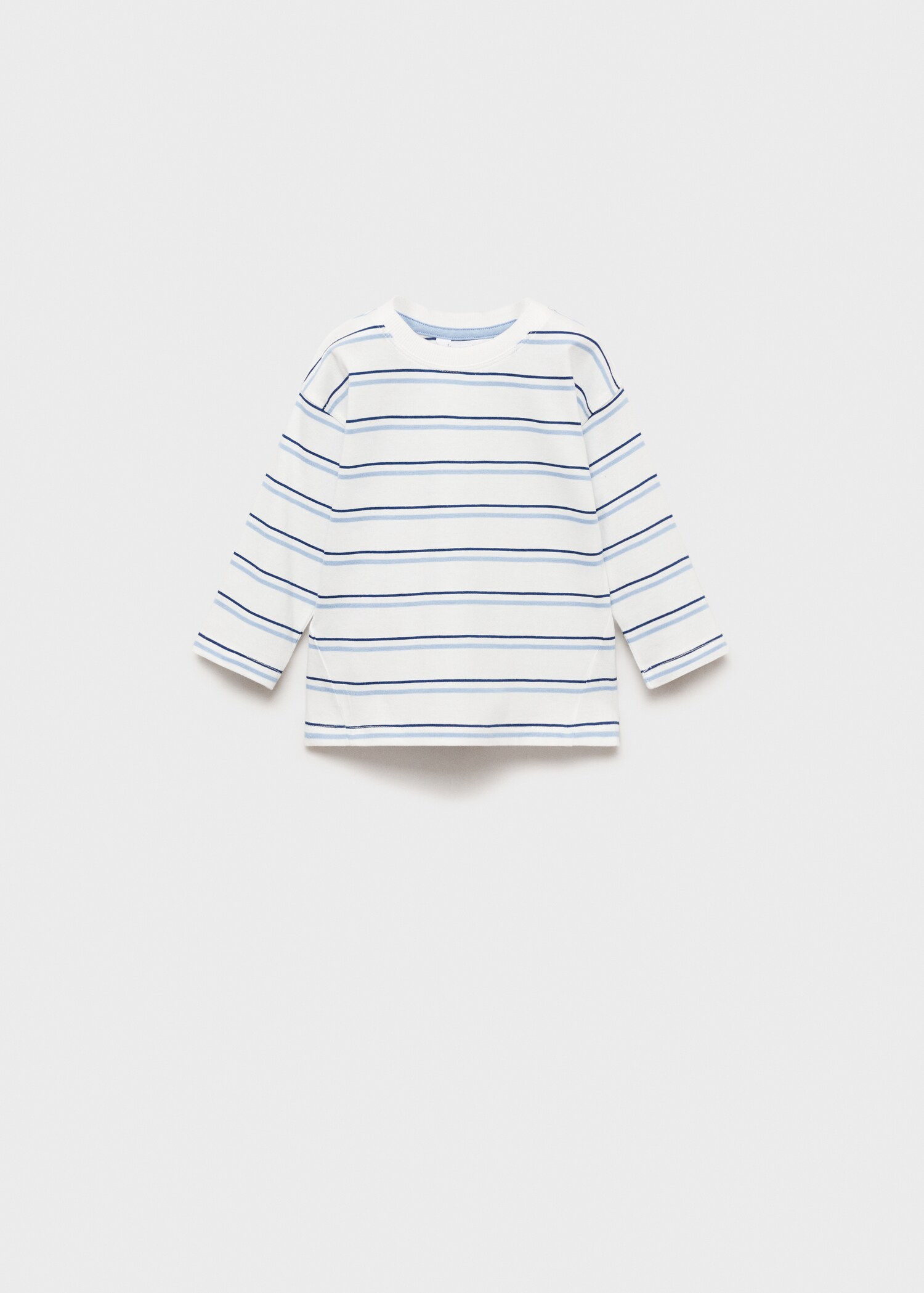 Striped cotton T-shirt - Article without model