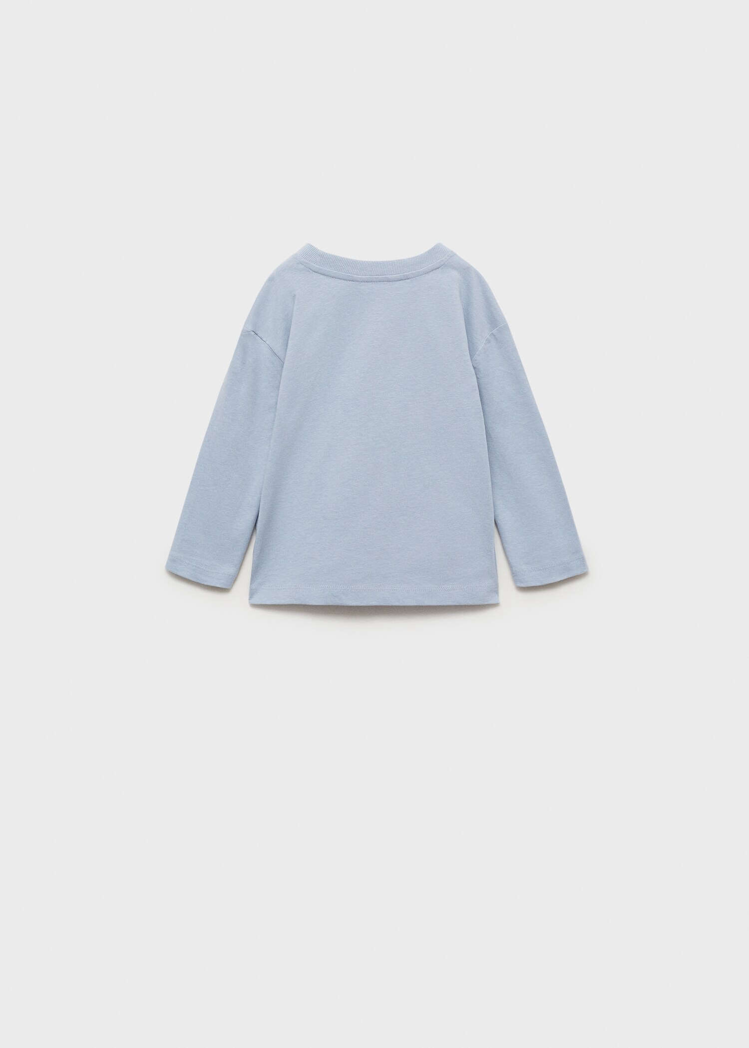 Cotton printed T-shirt - Reverse of the article