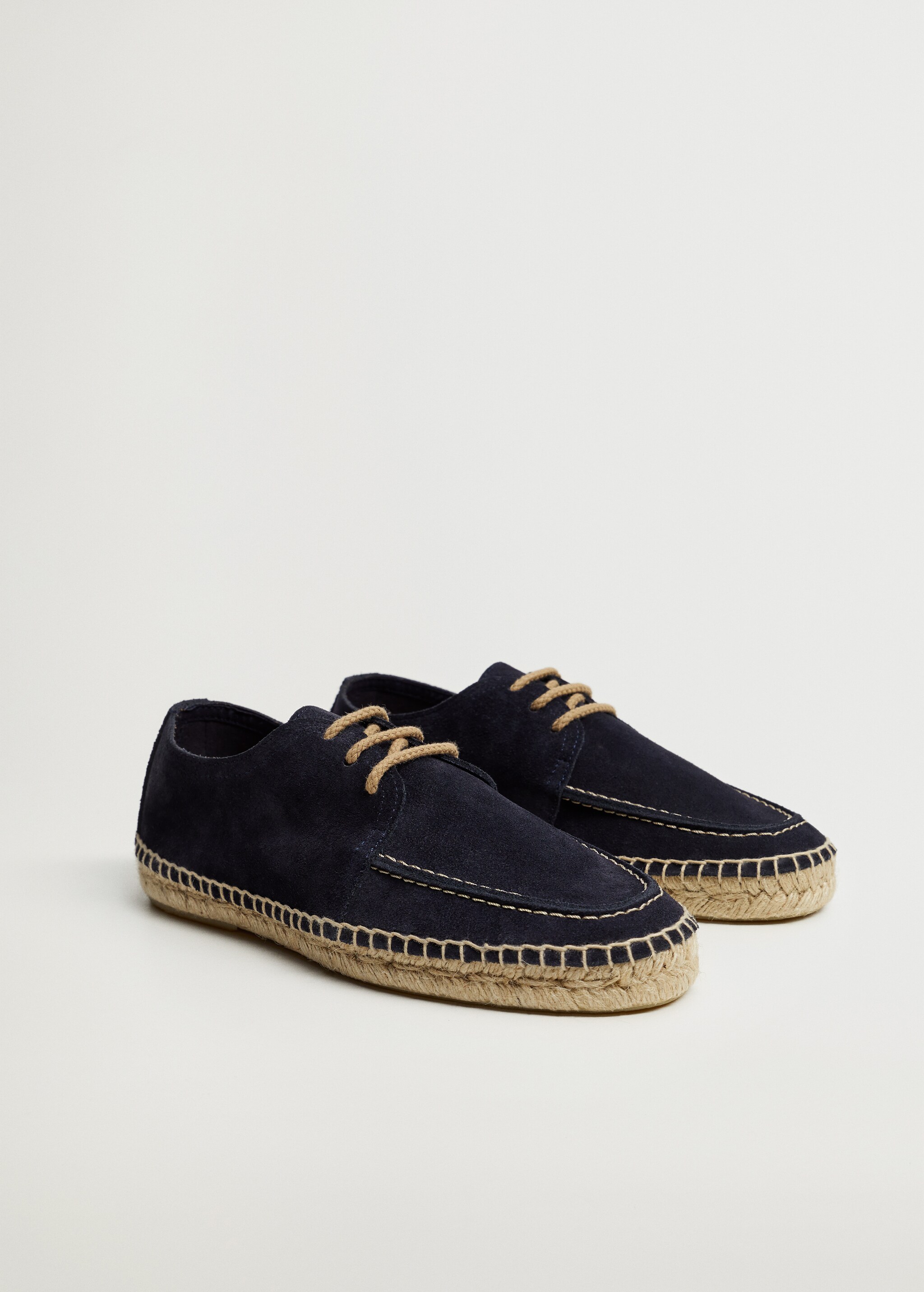 Leather boat shoes - Medium plane